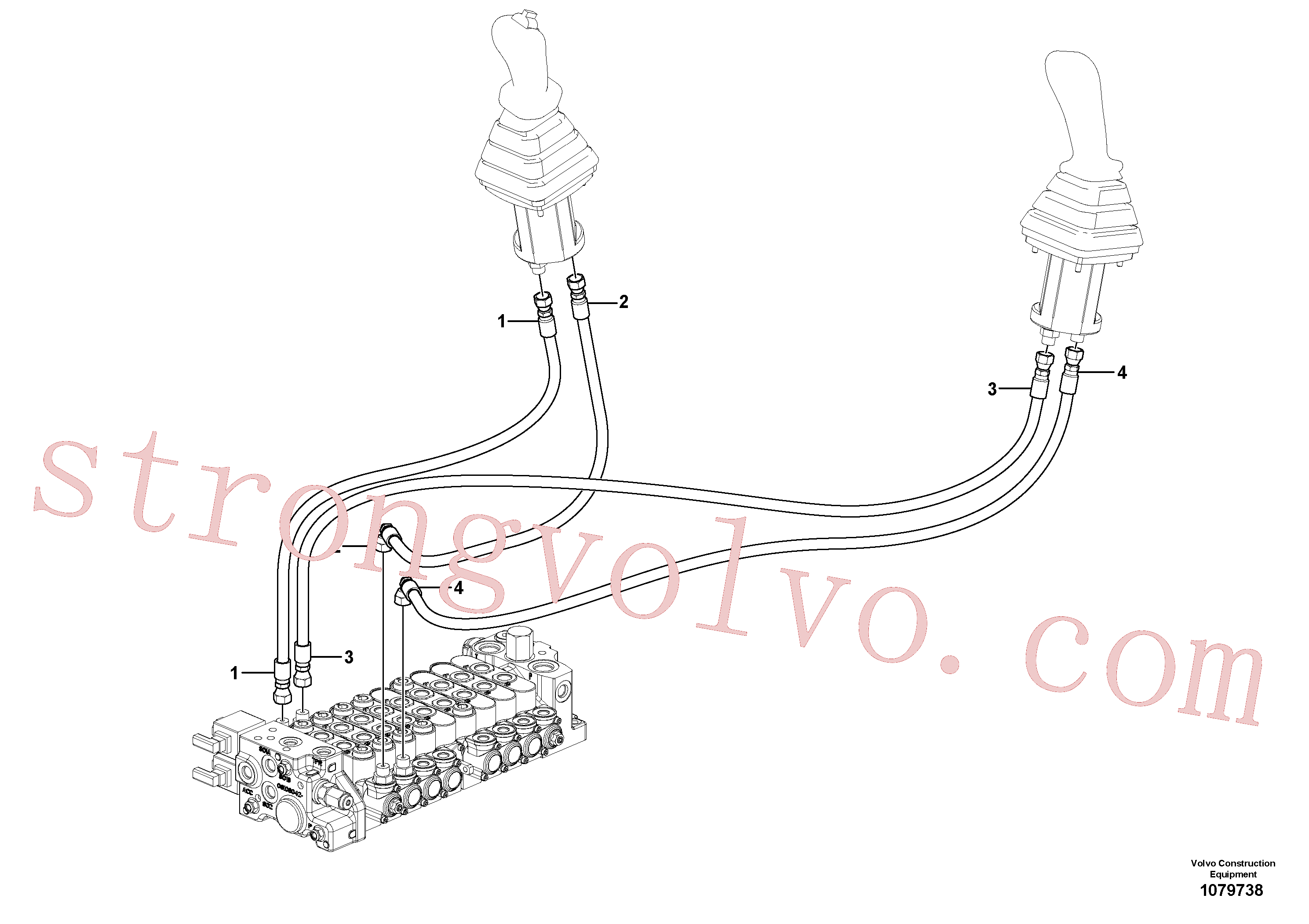 Volvo Montagem VOE936816 Pilot Acessórios