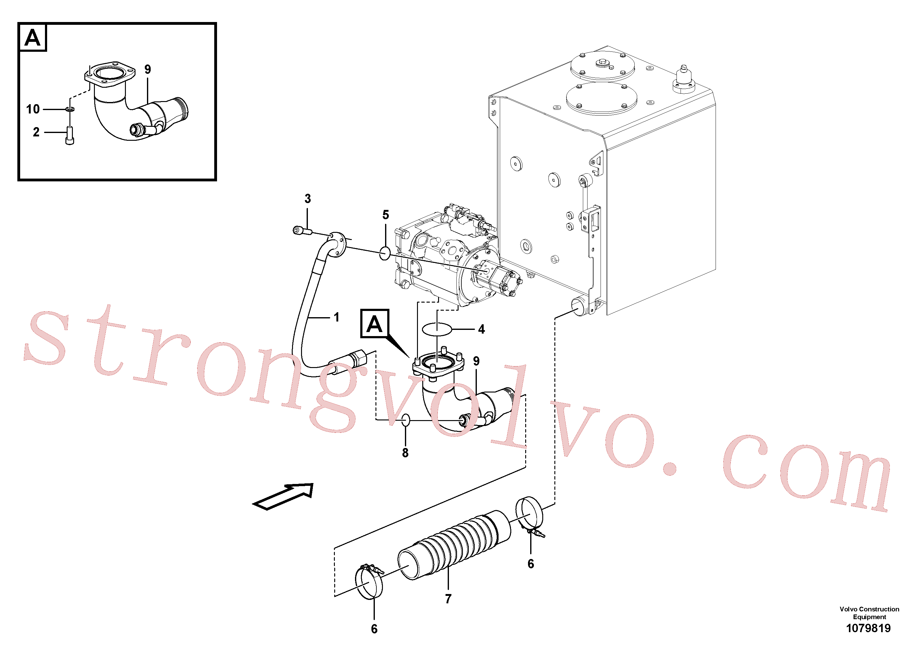 Atacado VOE984138 Parafuso soquete sext Volvo escavadeira