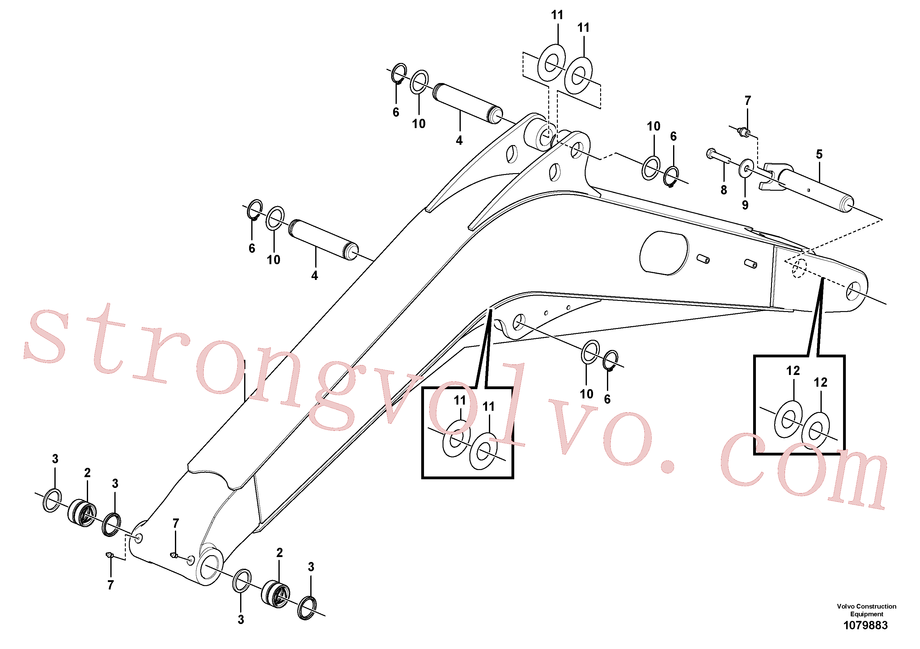 PJ5540007 Volvo Lança(1079883 Montagem)