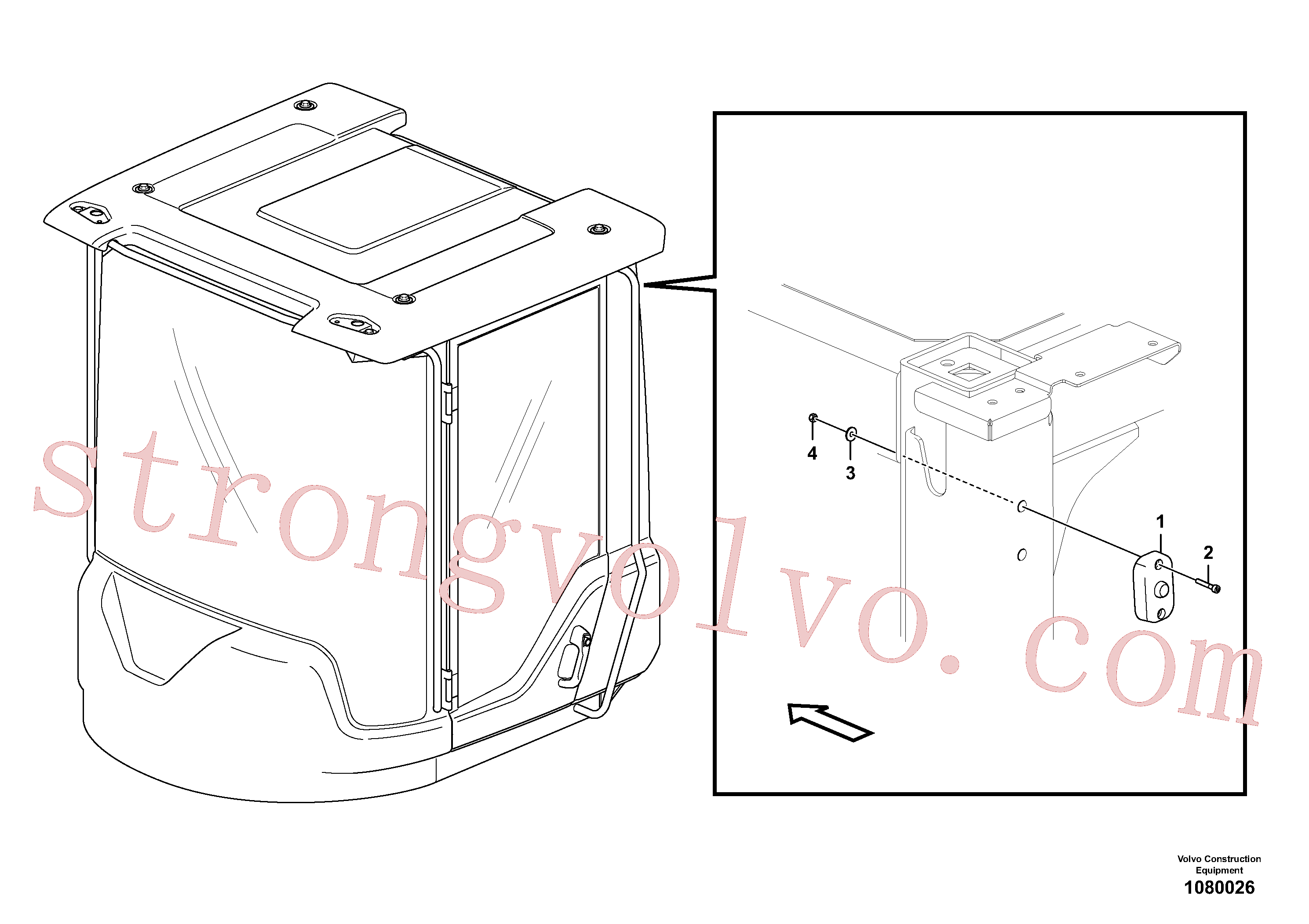 VOE997497 Volvo Porta(1080026 Montagem)