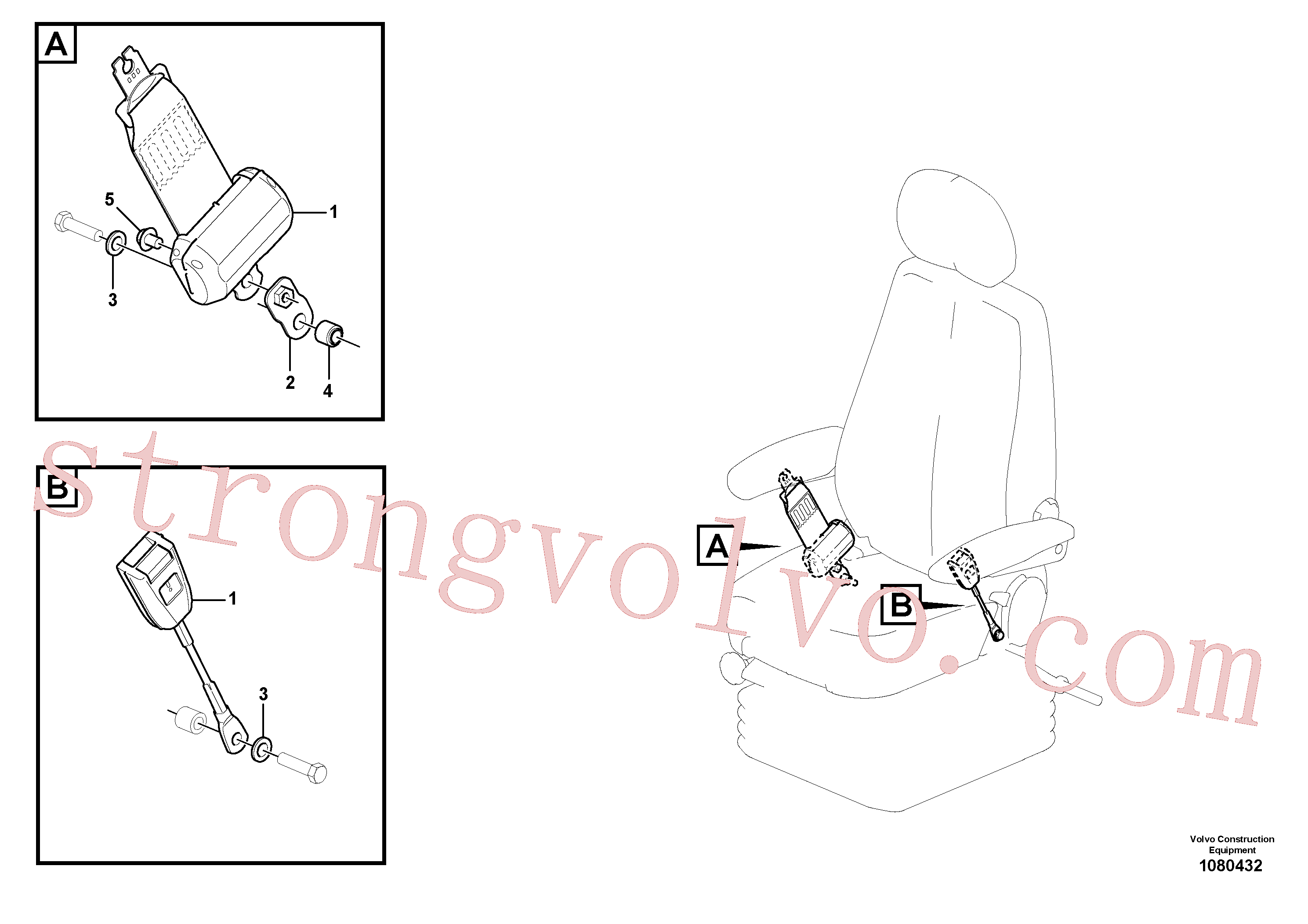 Atacado VOE13946670 Parafuso flangeado Volvo escavadeira