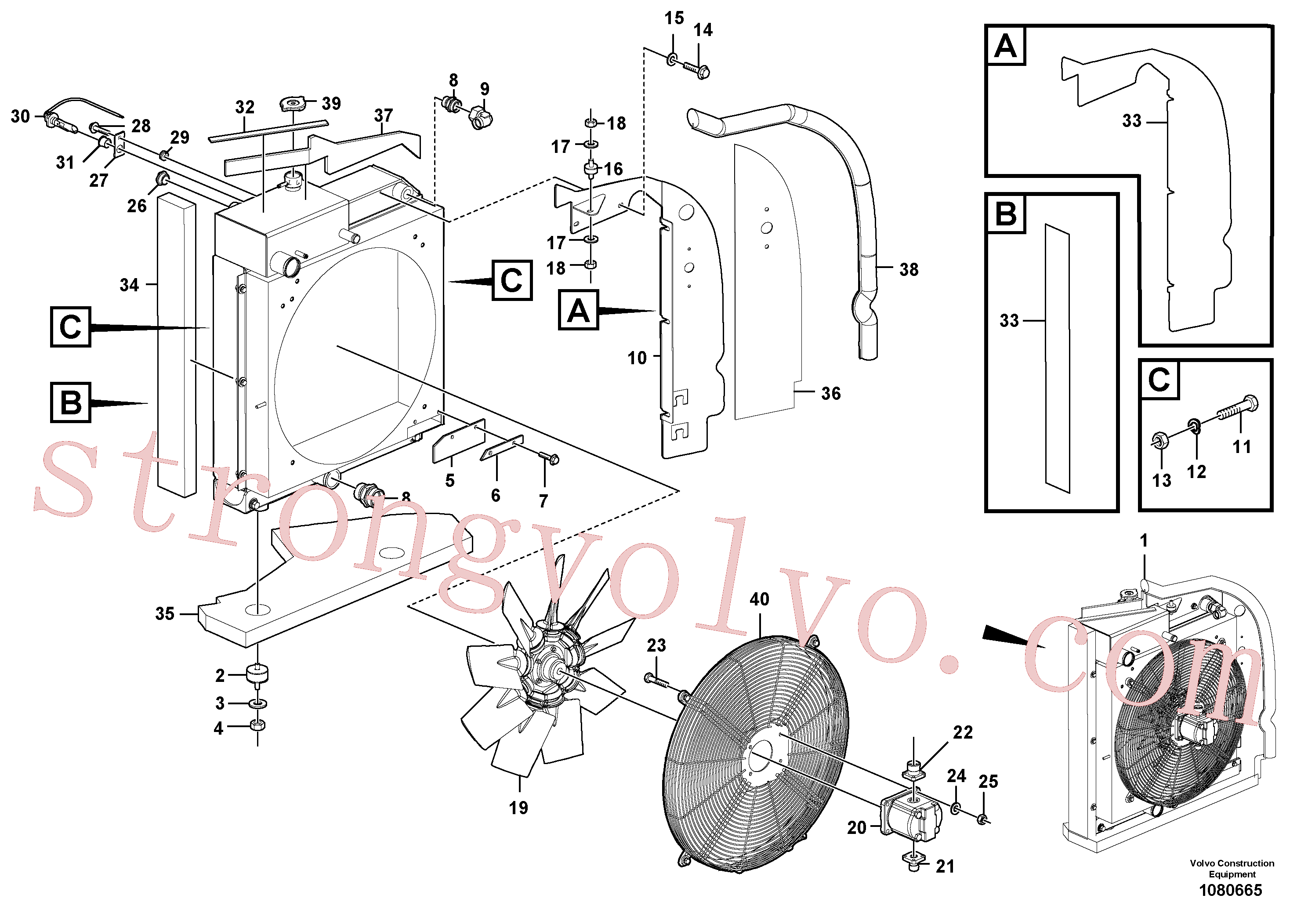 VOE15072320 Volvo(1080665 Montagem)