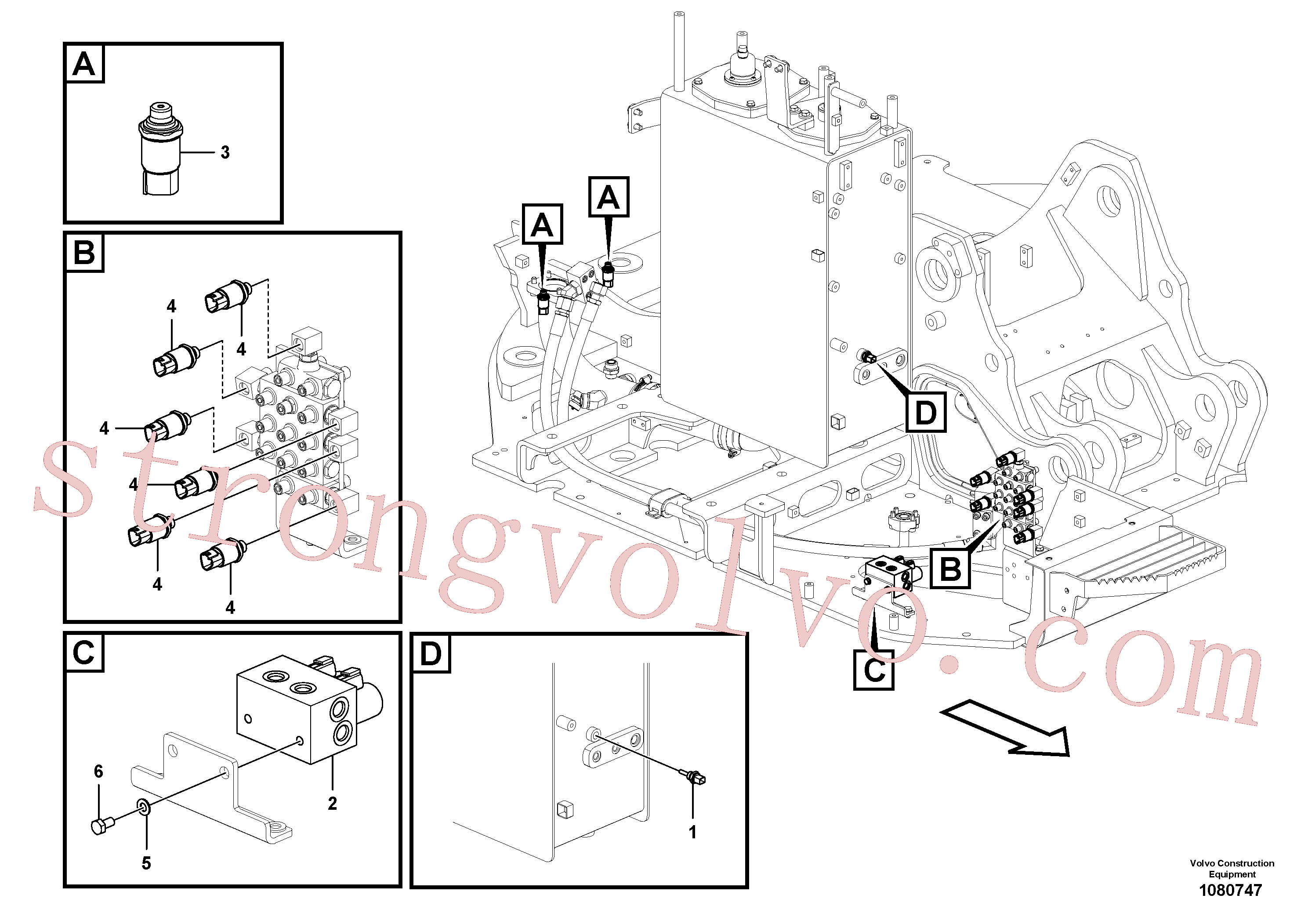 VOE14634757 Volvo Unidade electrónica.(1080747 Montagem)