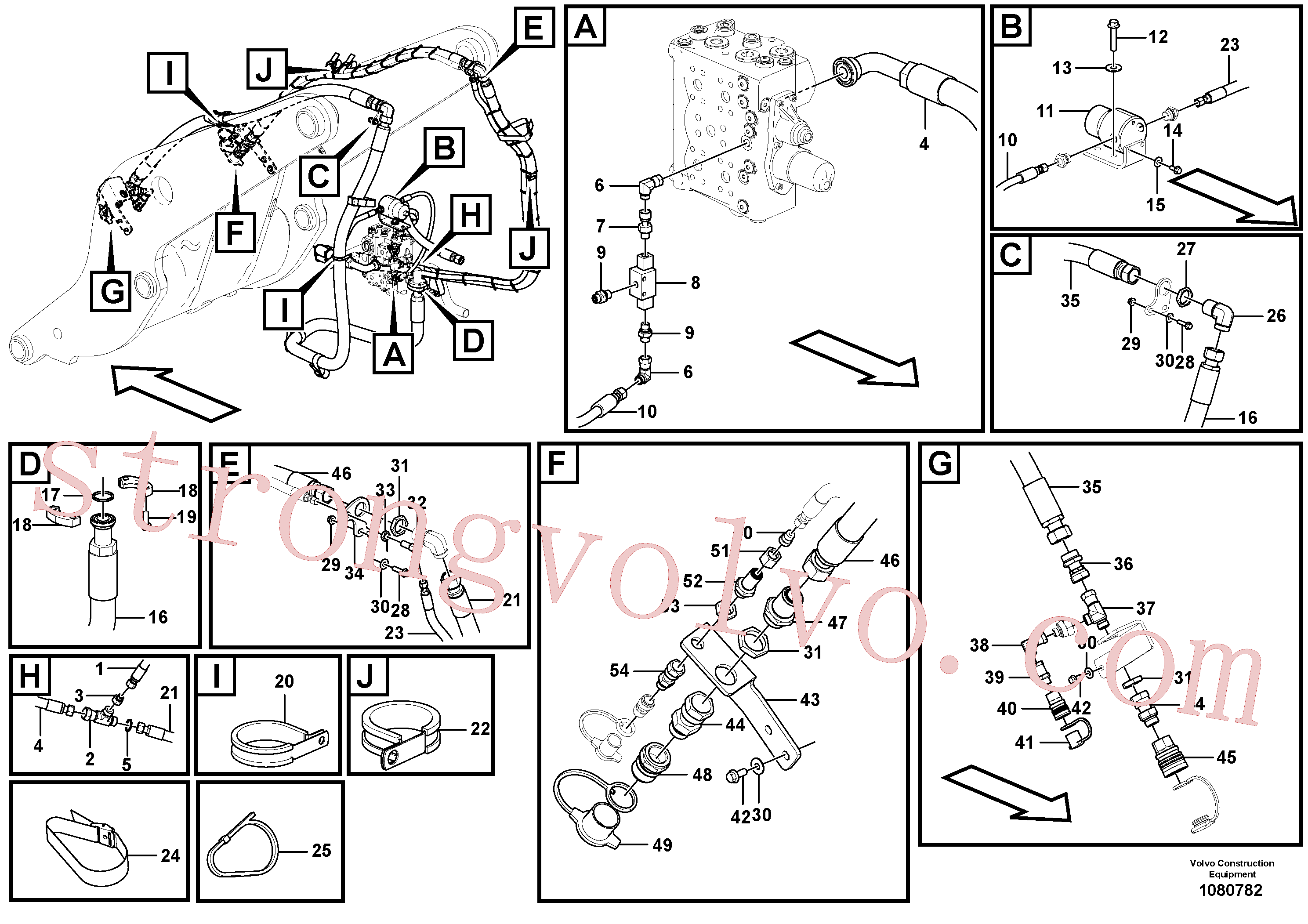 VOE15800208 Volvo(1080782 Montagem)
