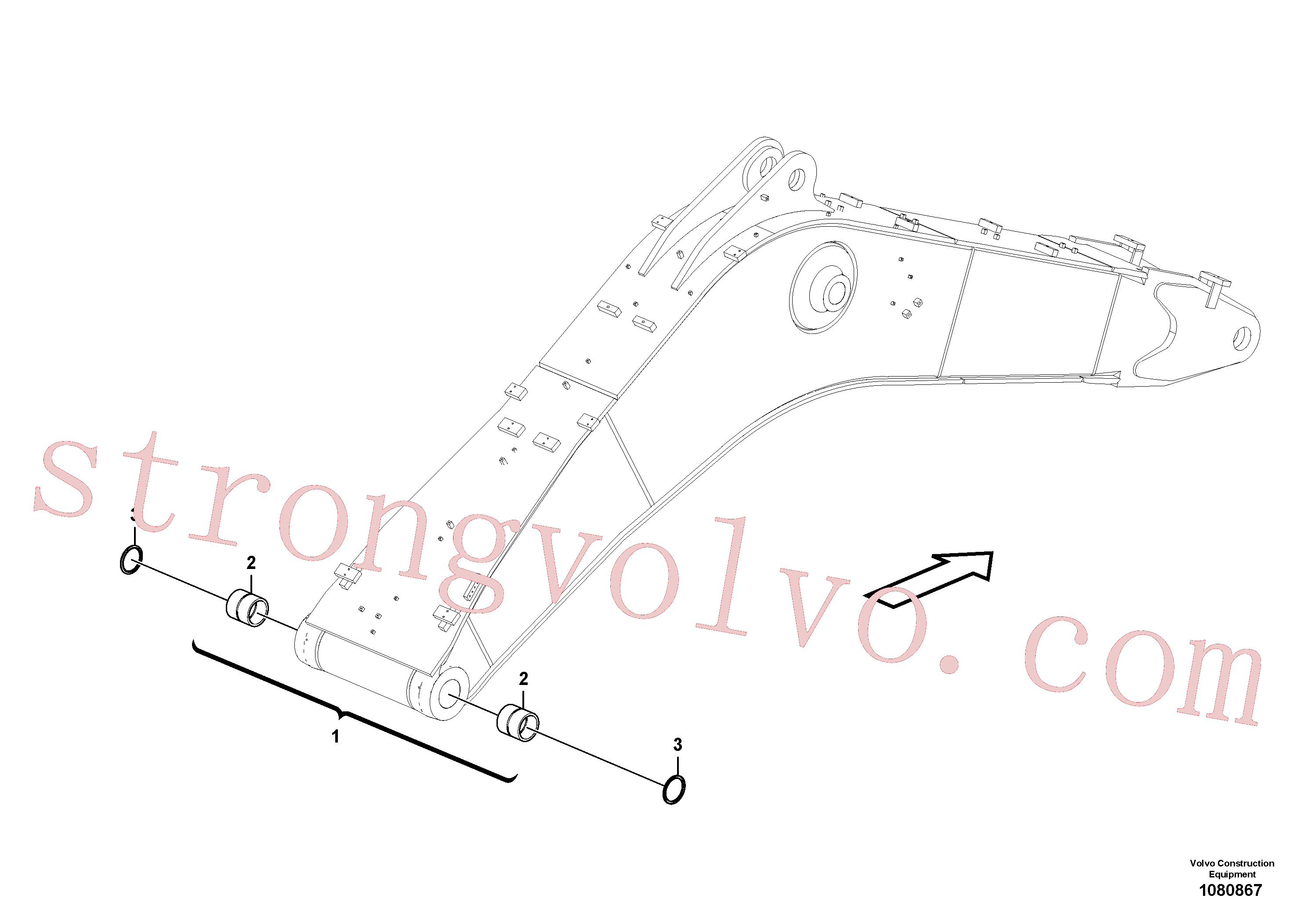 VOE14522501 Volvo Lança(1080867 Montagem)