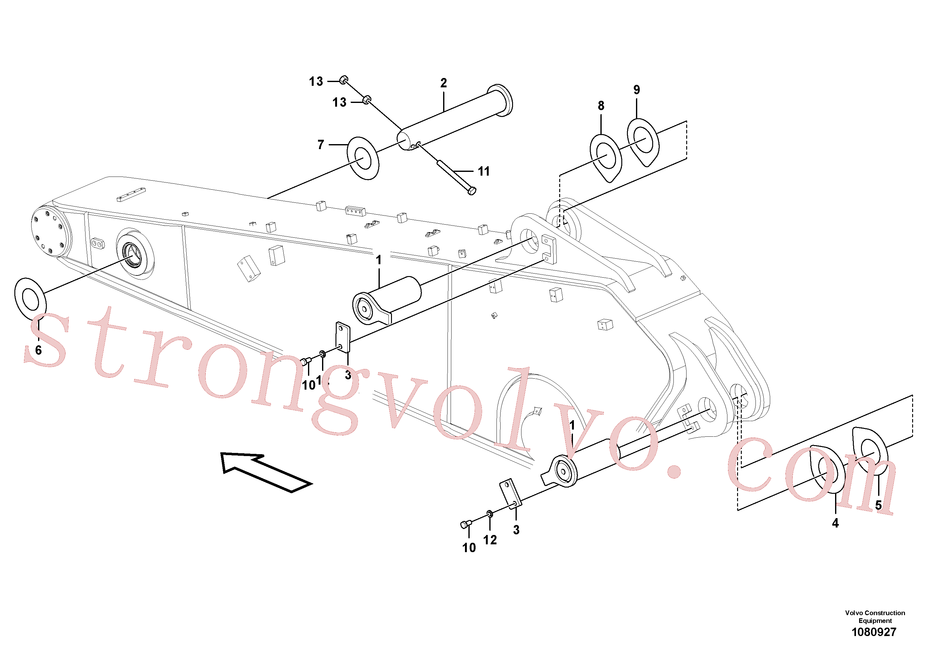 VOE14522685 Volvo Elos do braço de afundamento(1080927 Montagem)