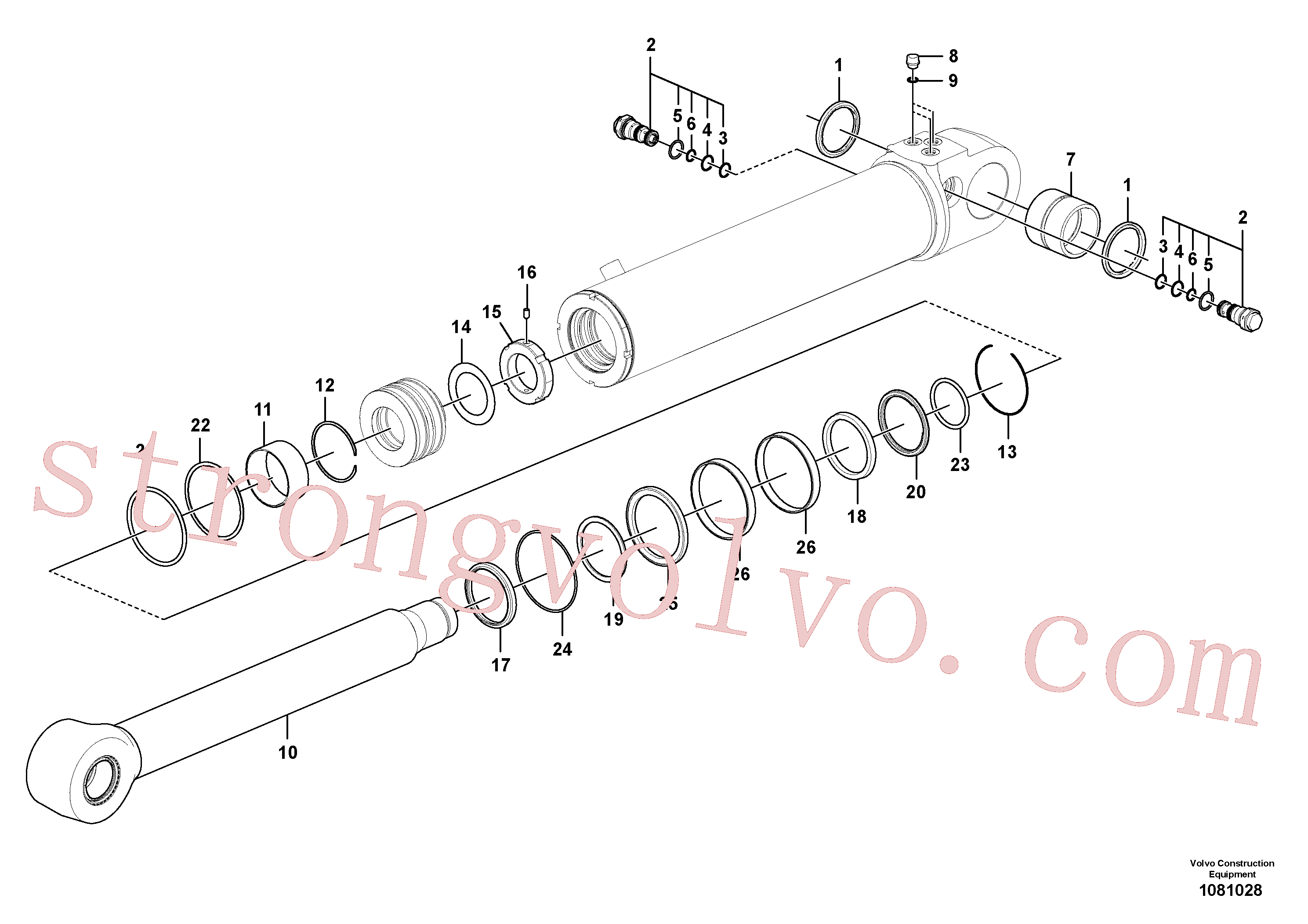 VOE990600 Volvo(1081028 Montagem)