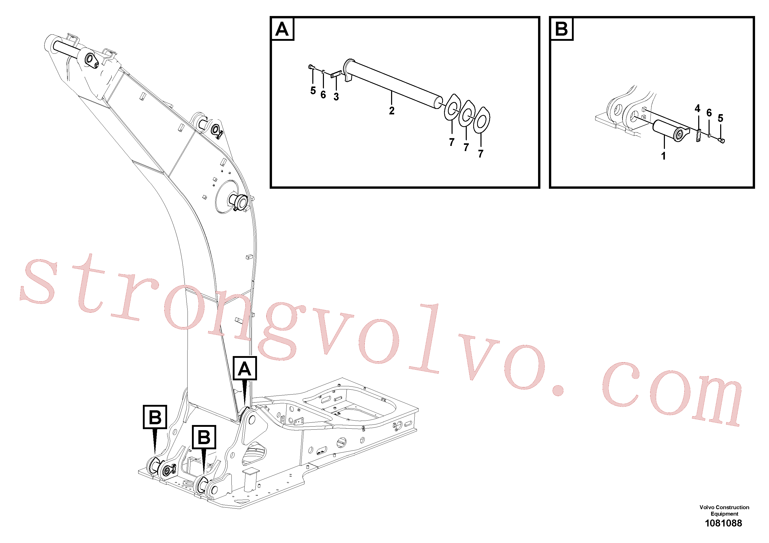 VOE14510440 Pino Volvo escavadeira