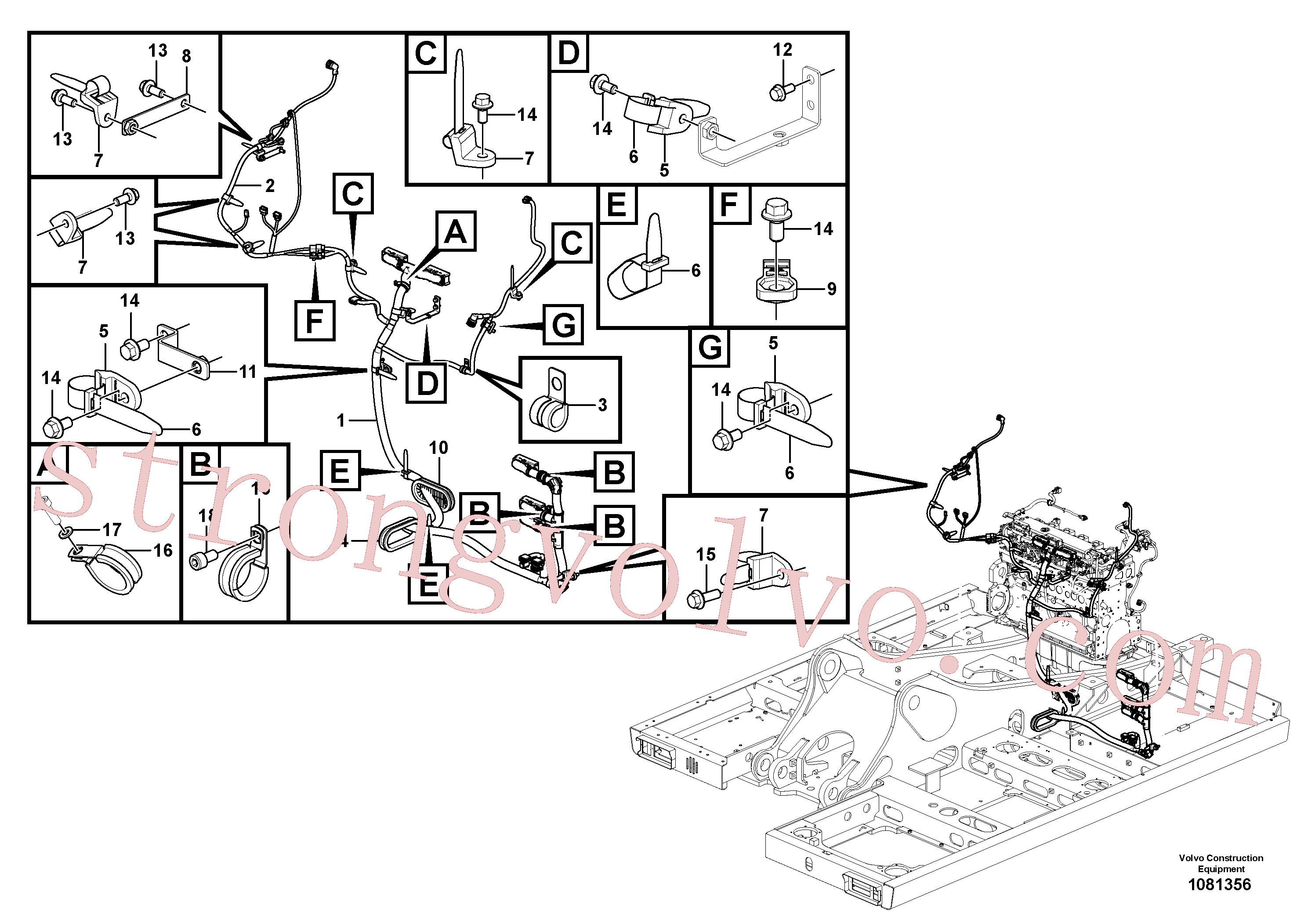 VOE14634748 Volvo(1081356 Montagem)