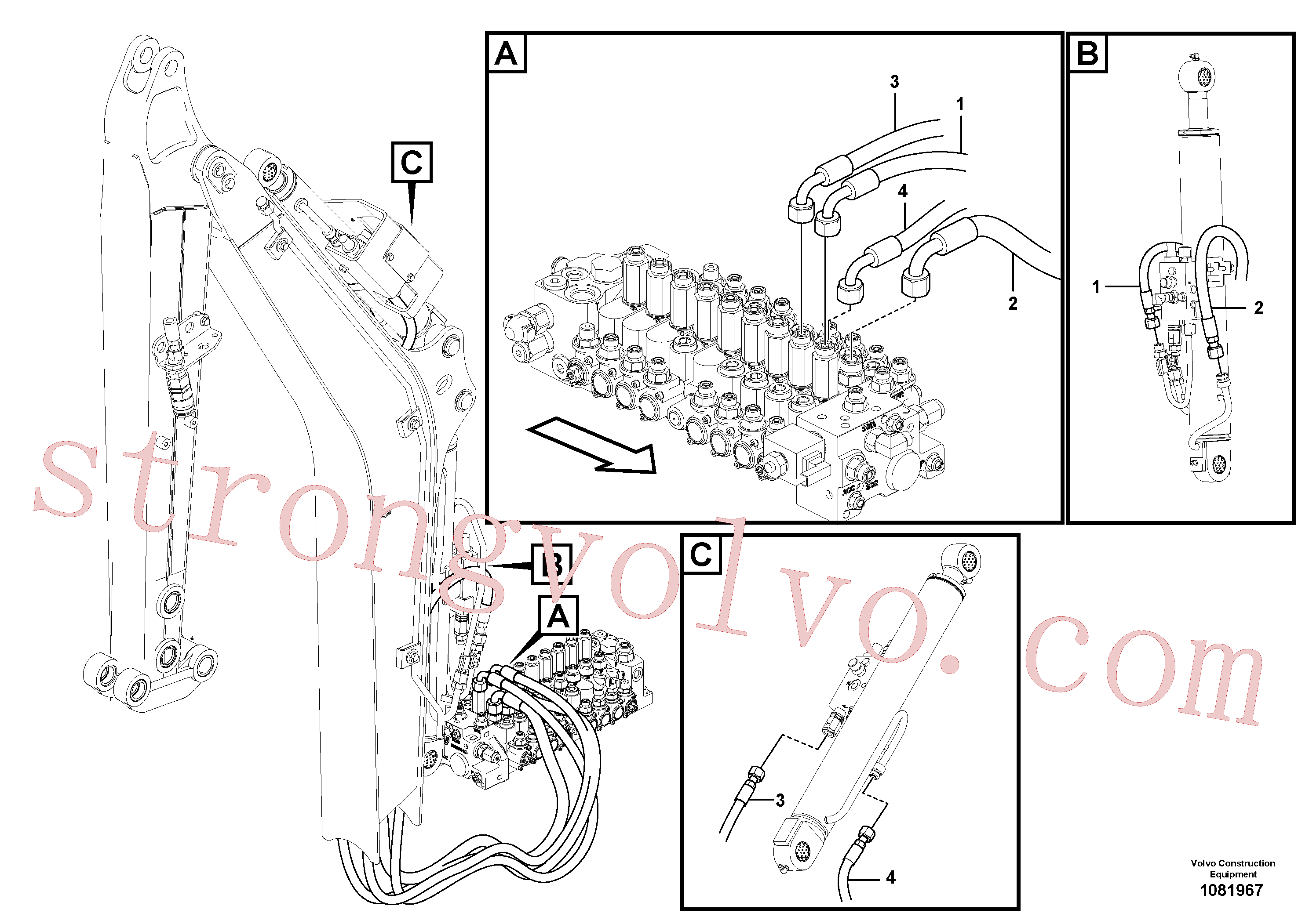 Atacado VOE15621023 Eternity/2 Volvo escavadeira