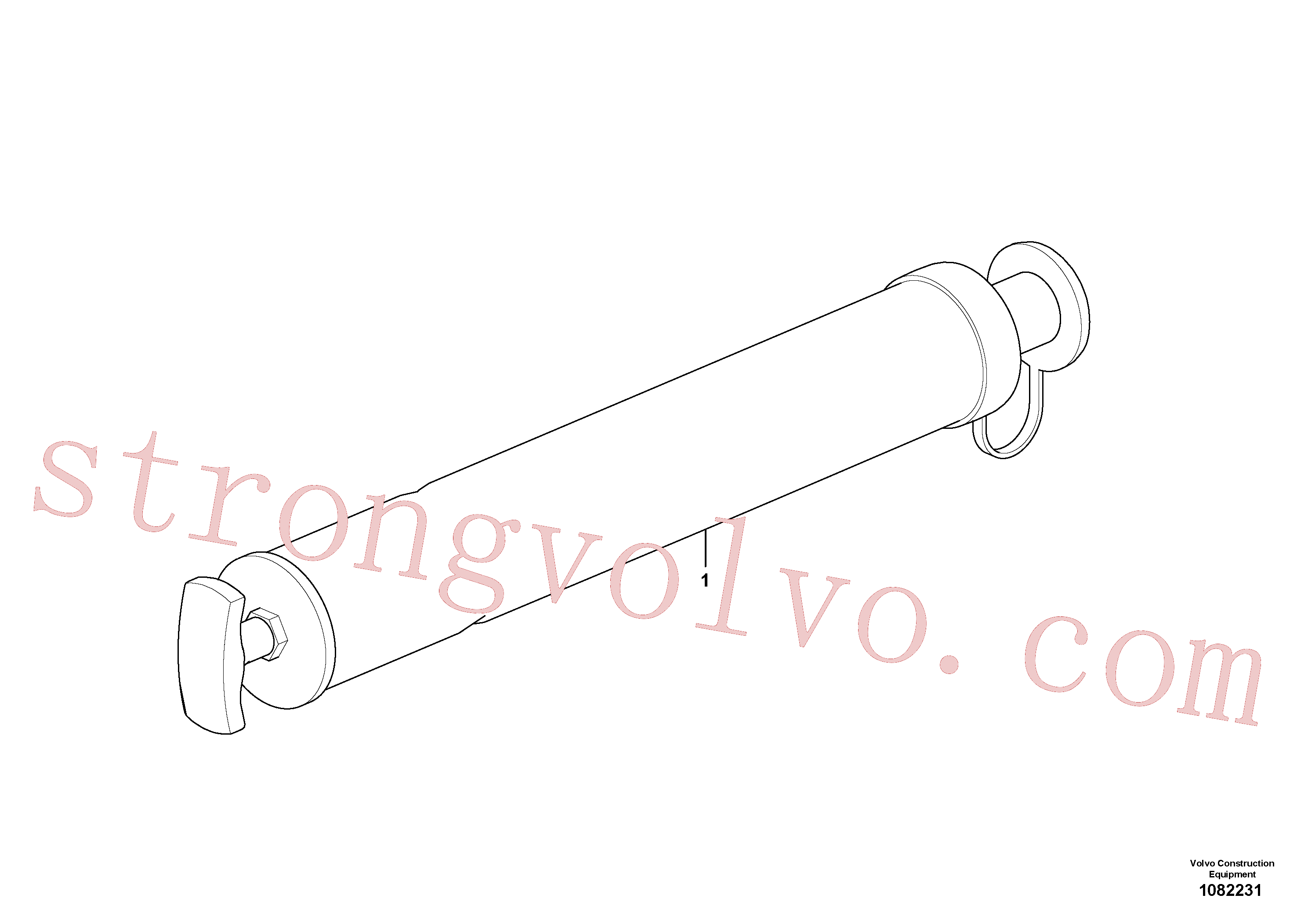 Volvo VOE14567130 Elemento filtrante Volvo Acessórios para escavadeira