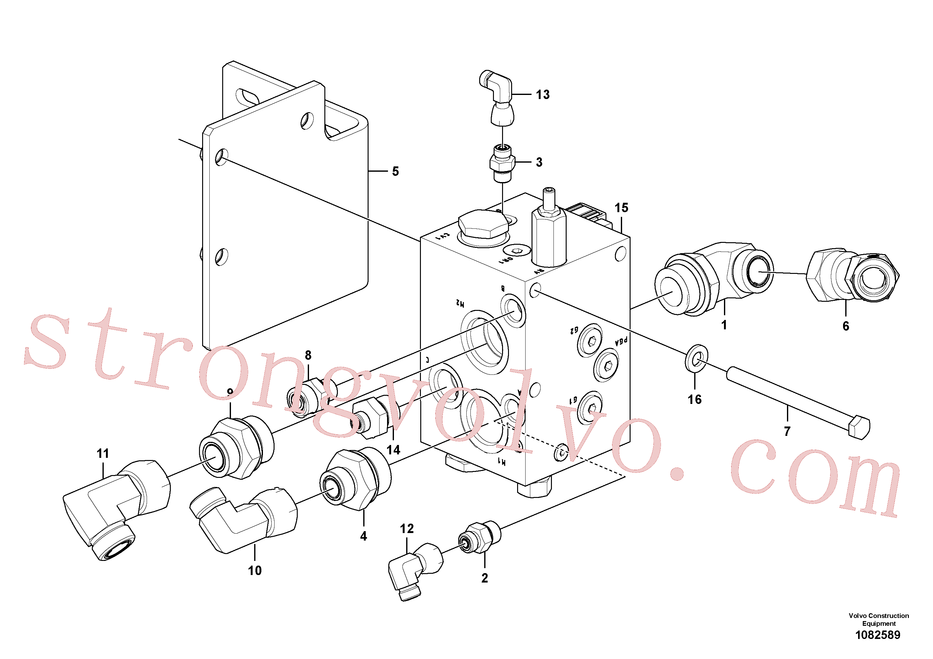 VOE15013286 Volvo(1082589 Montagem)