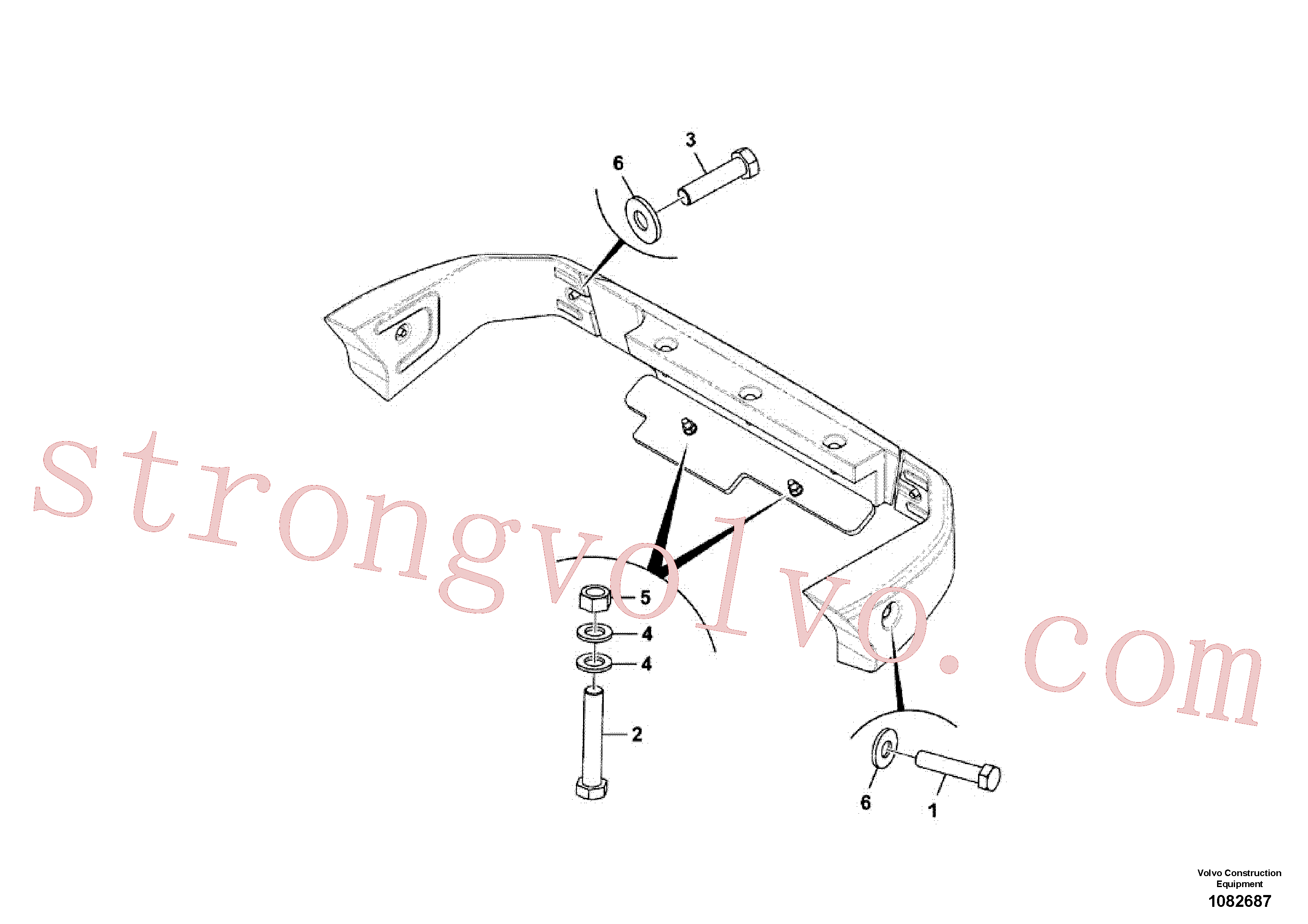 VOE16212311 Volvo(1082687 Montagem)