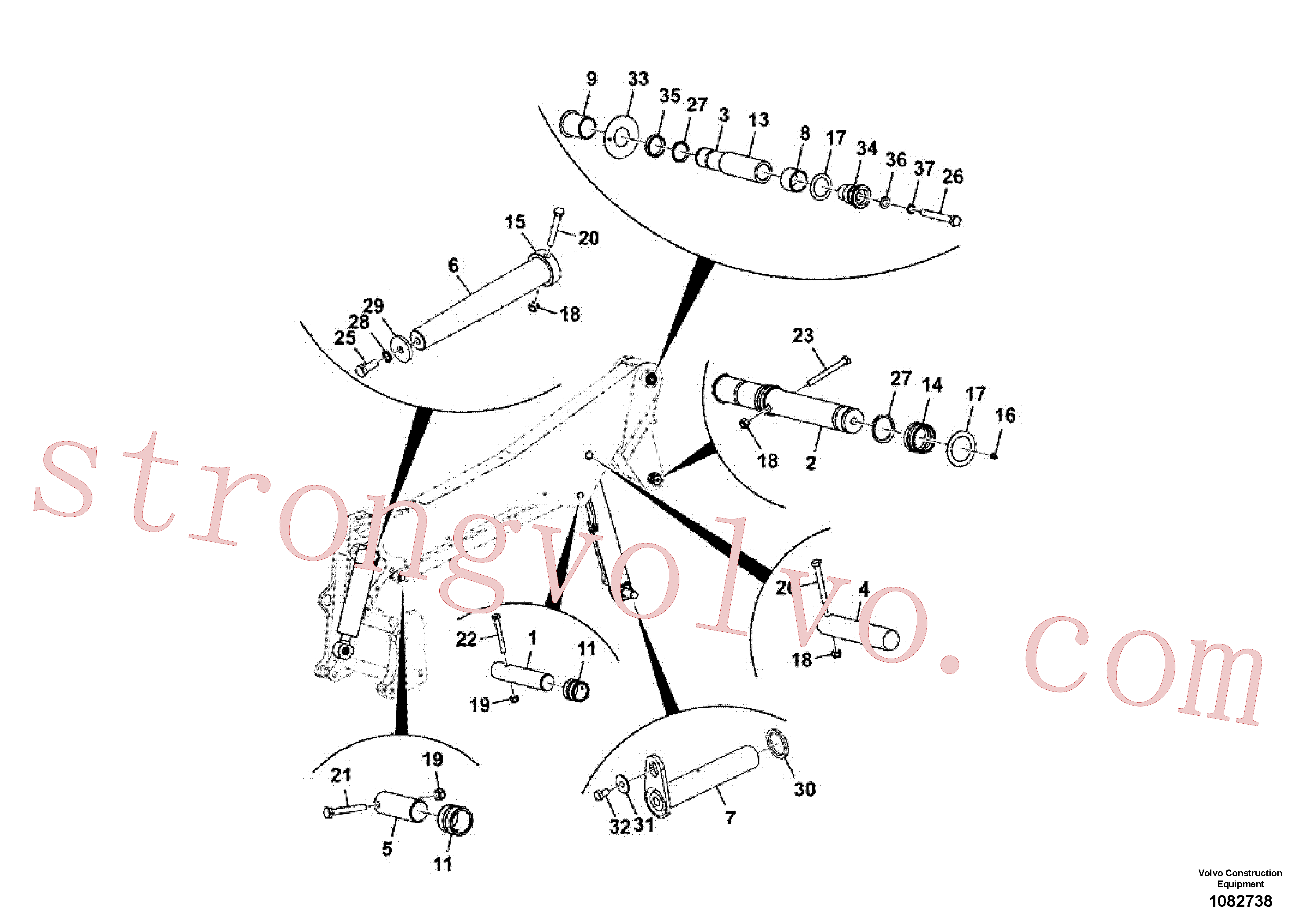 VOE16212126 Volvo(1082738 Montagem)