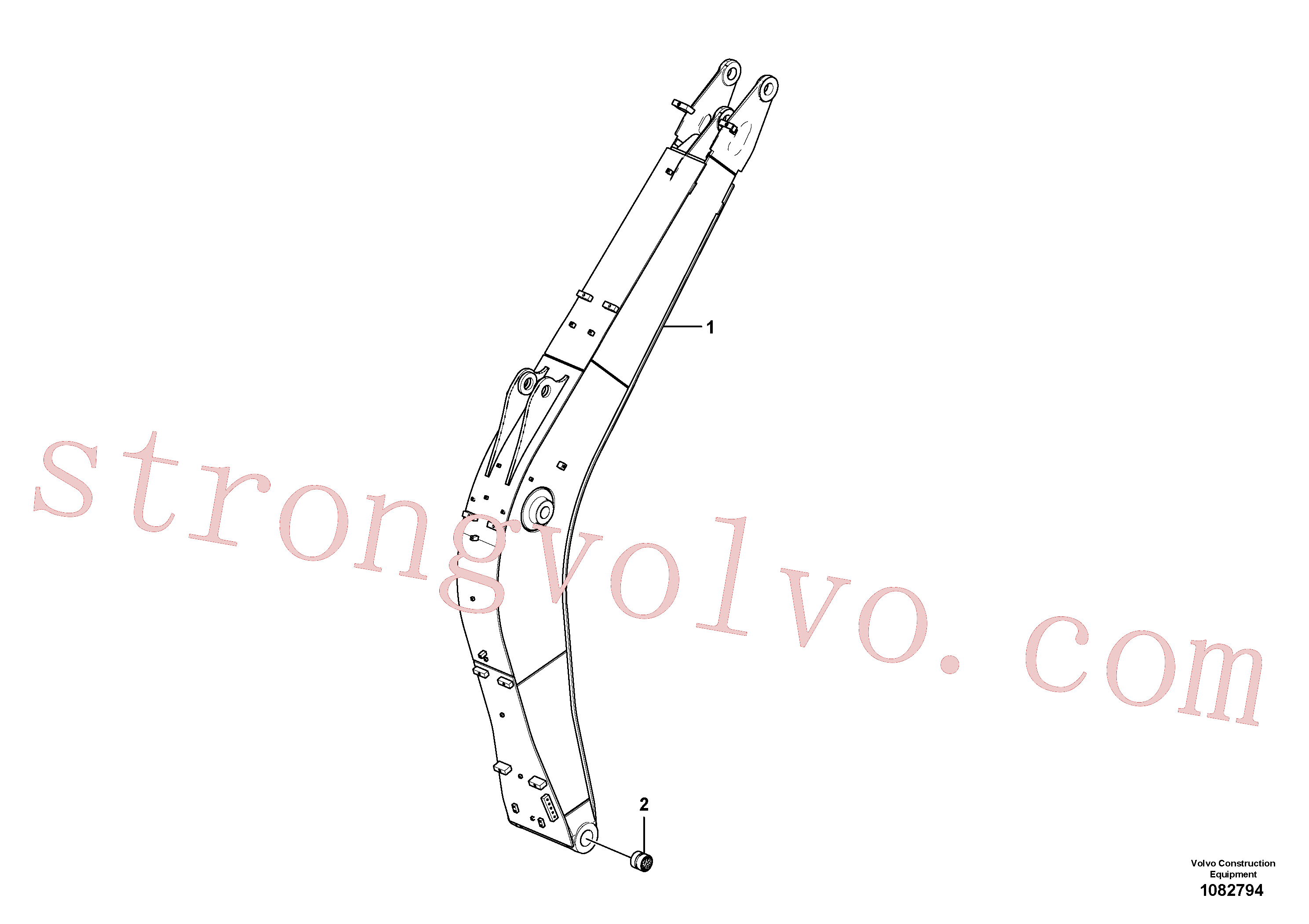 SA1173-00540 Volvo Lança(1082794 Montagem)