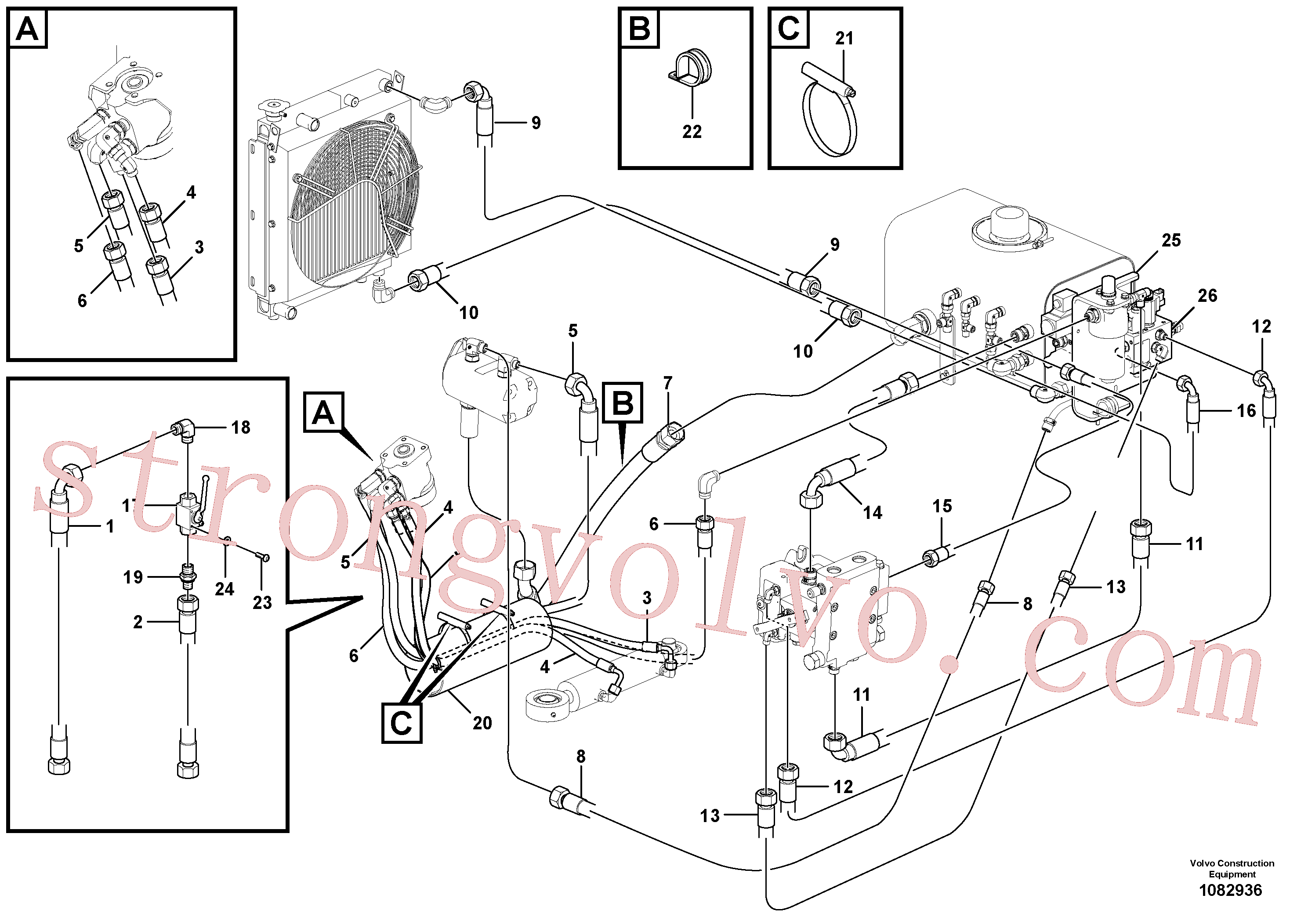 VOE15021184 Volvo(1082936 Montagem)