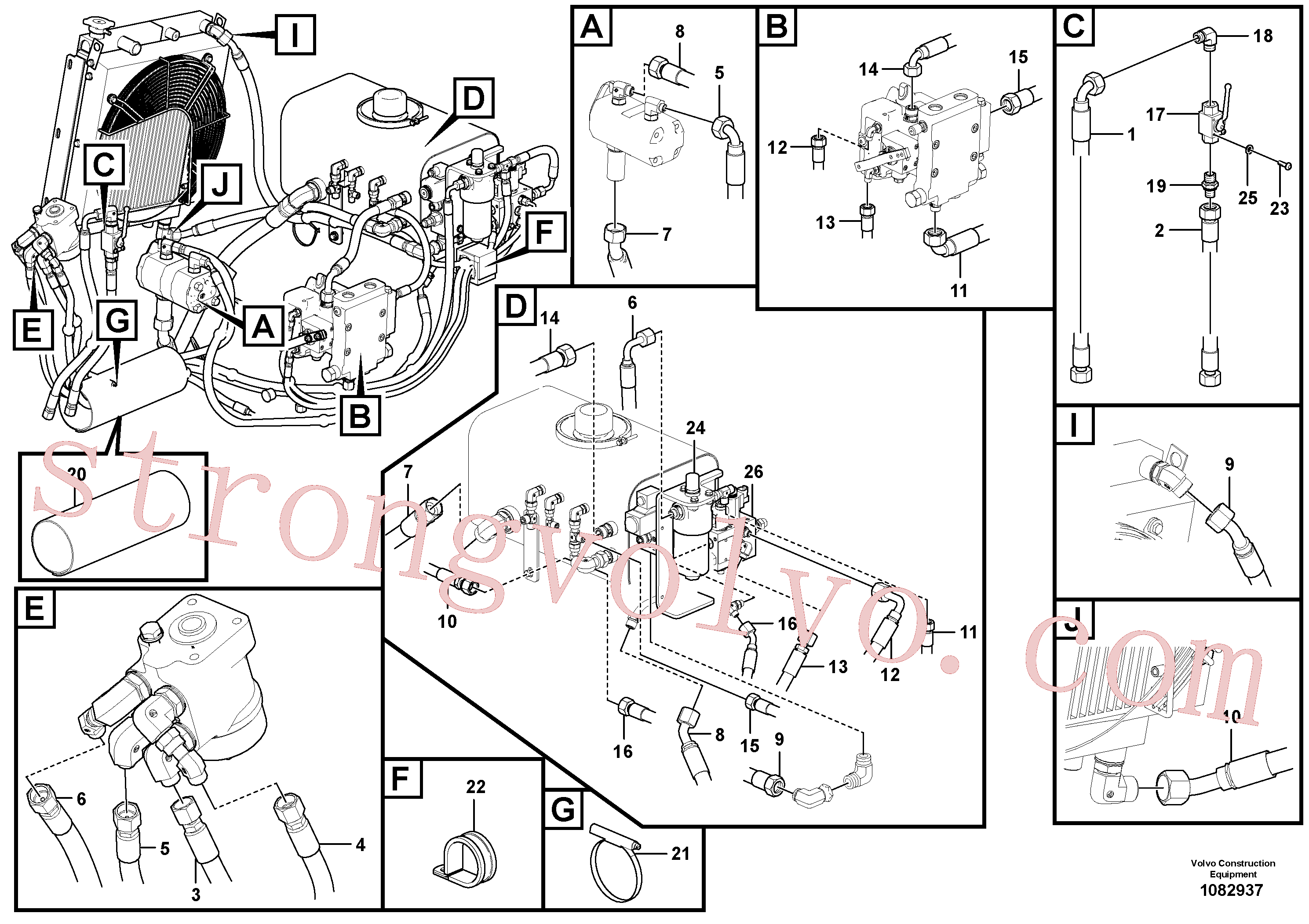 VOE15021184 Volvo(1082937 Montagem)