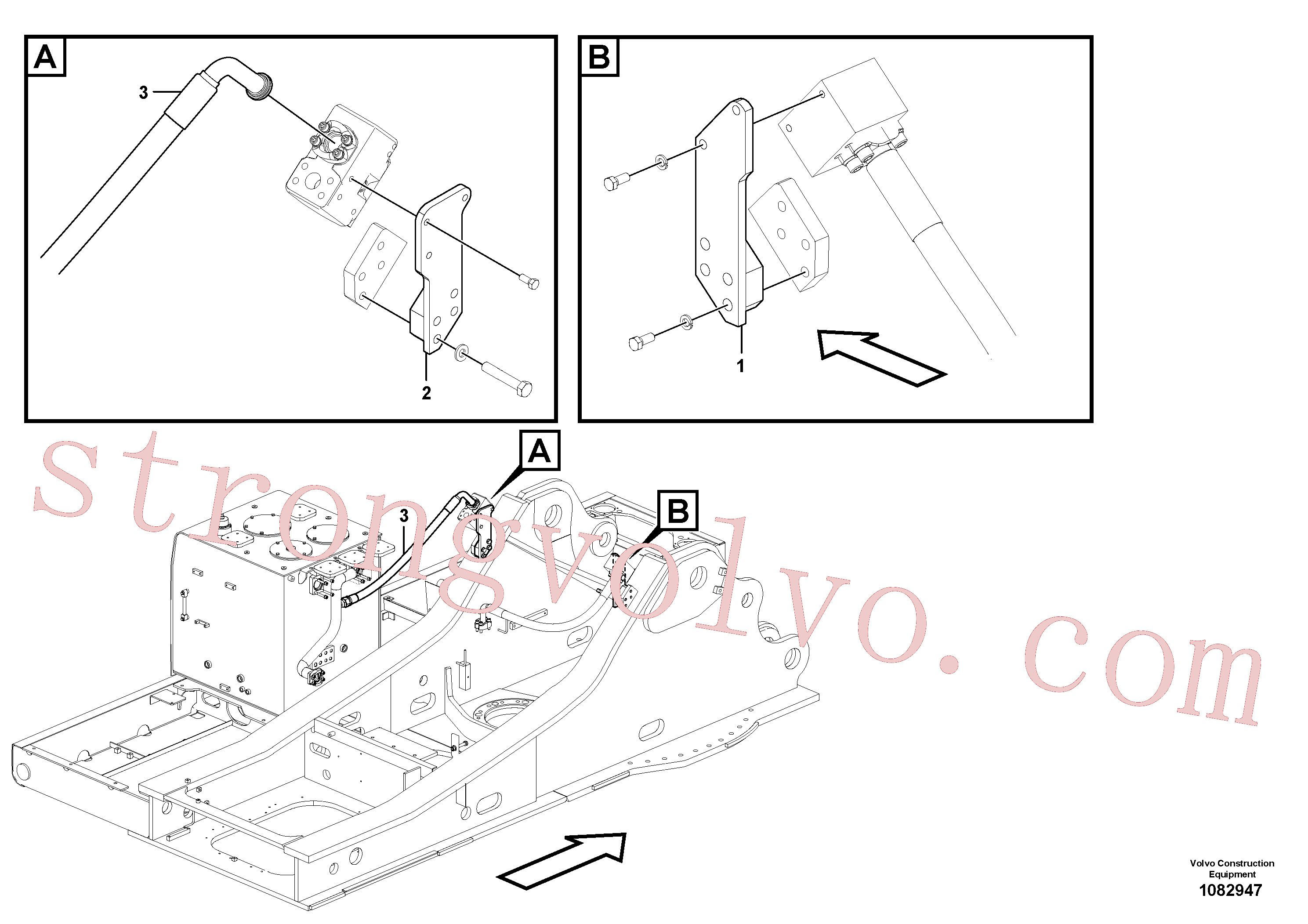 VOE14668697 Mangueira Volvo escavadeira