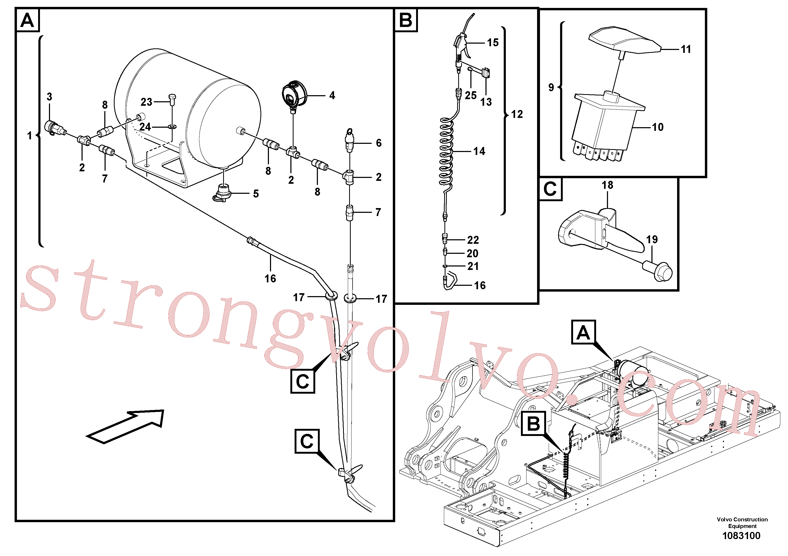VOE14645603 Volvo(1083100 Montagem)
