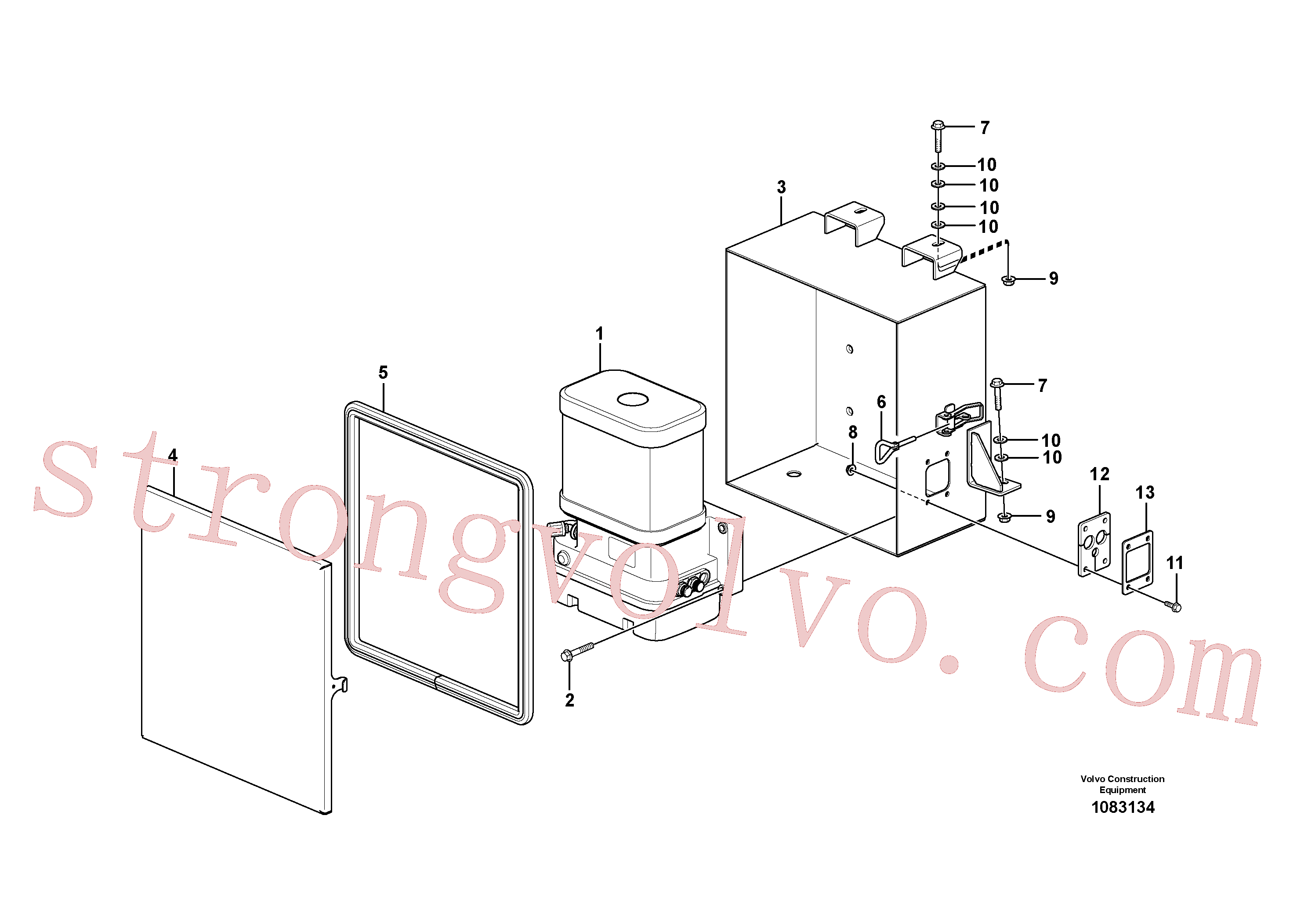 VOE16808244 Volvo Bomba com acessórios(1083134 Montagem)