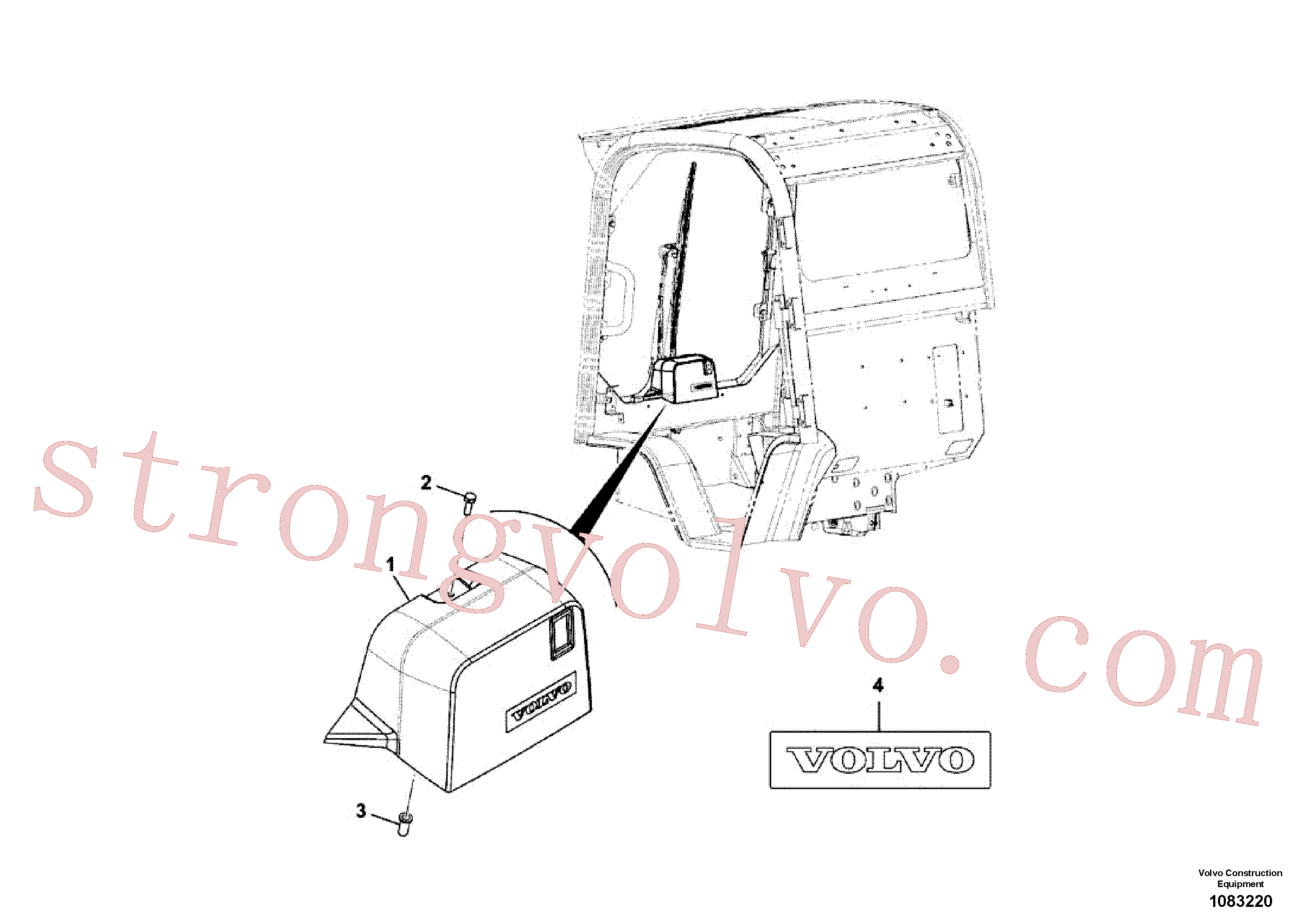 VOE16212203 Volvo(1083220 Montagem)