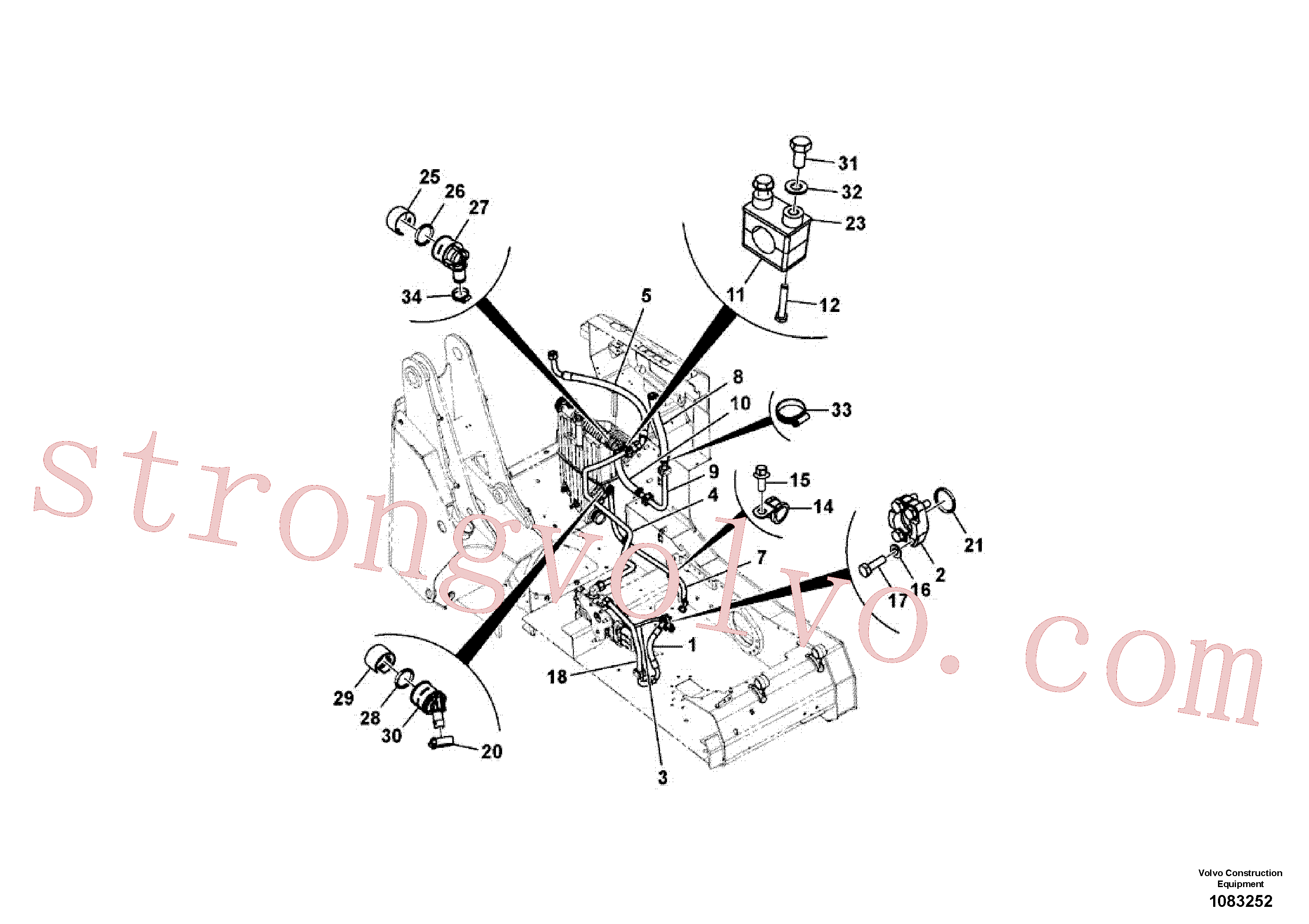 VOE17274481 Volvo(1083252 Montagem)