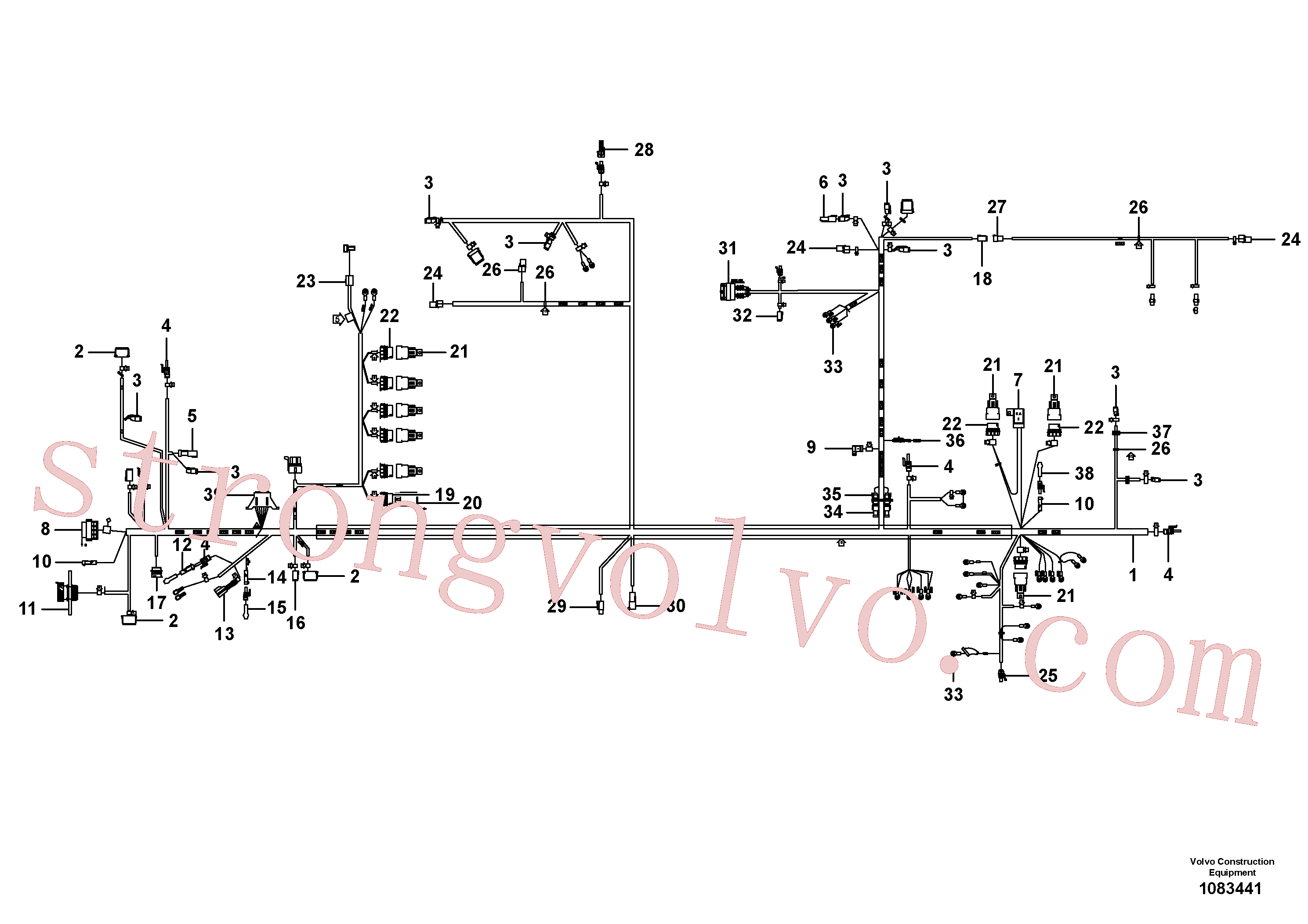 VOE11803693 Volvo(1083441 Montagem)