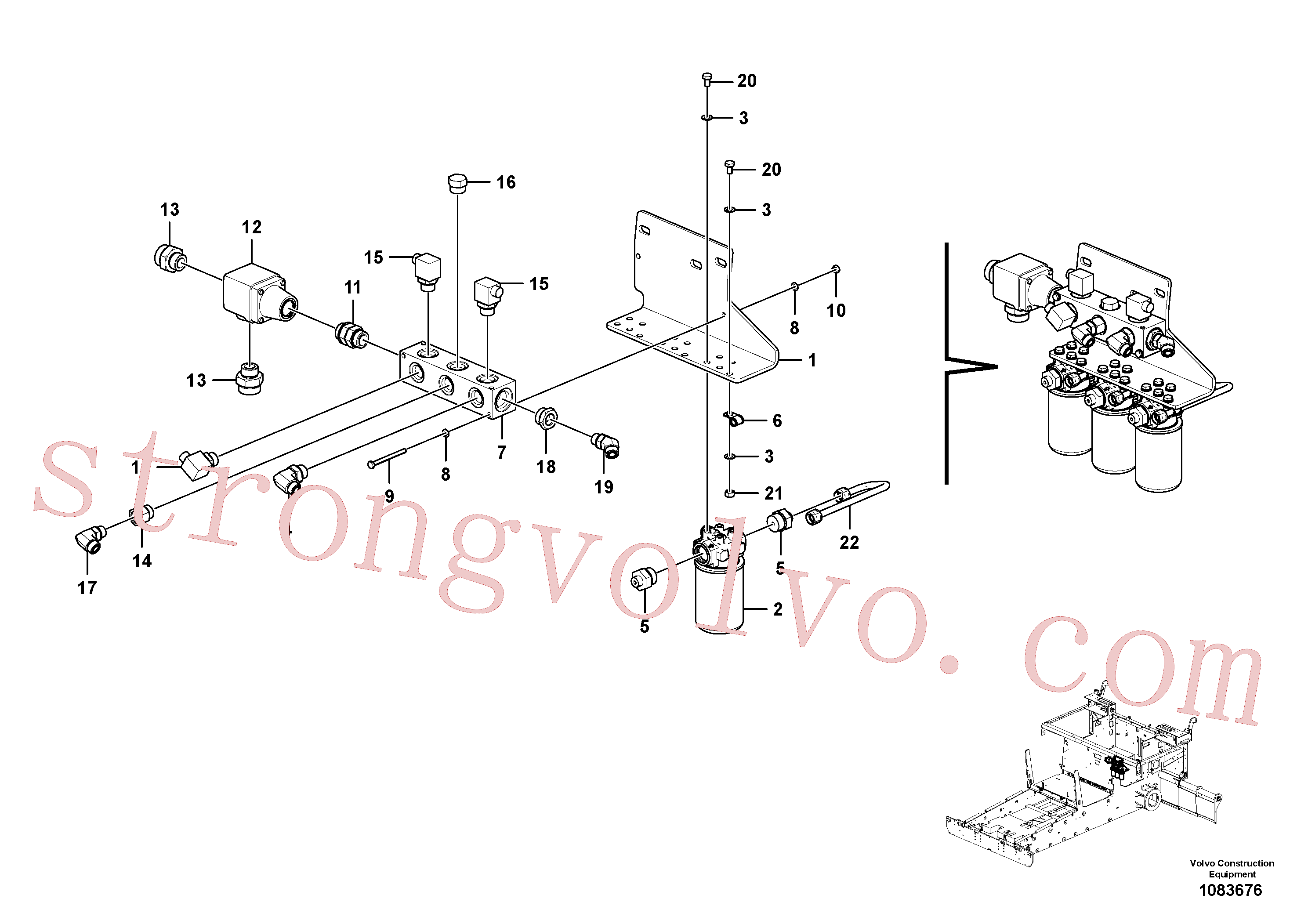 VOE935077 Volvo(1083676 Montagem)