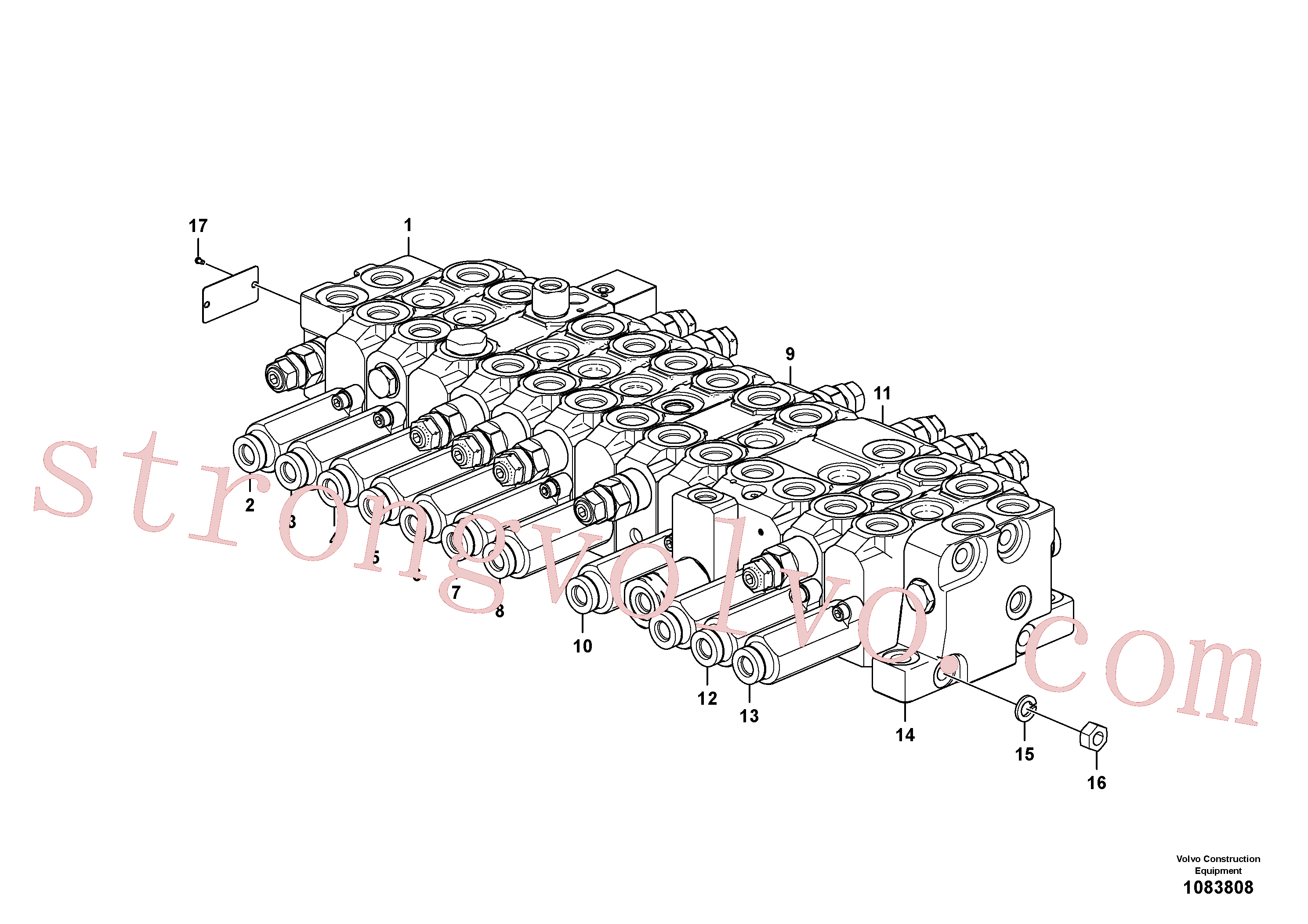 Atacado VOE14674087 Válvula Volvo escavadeira