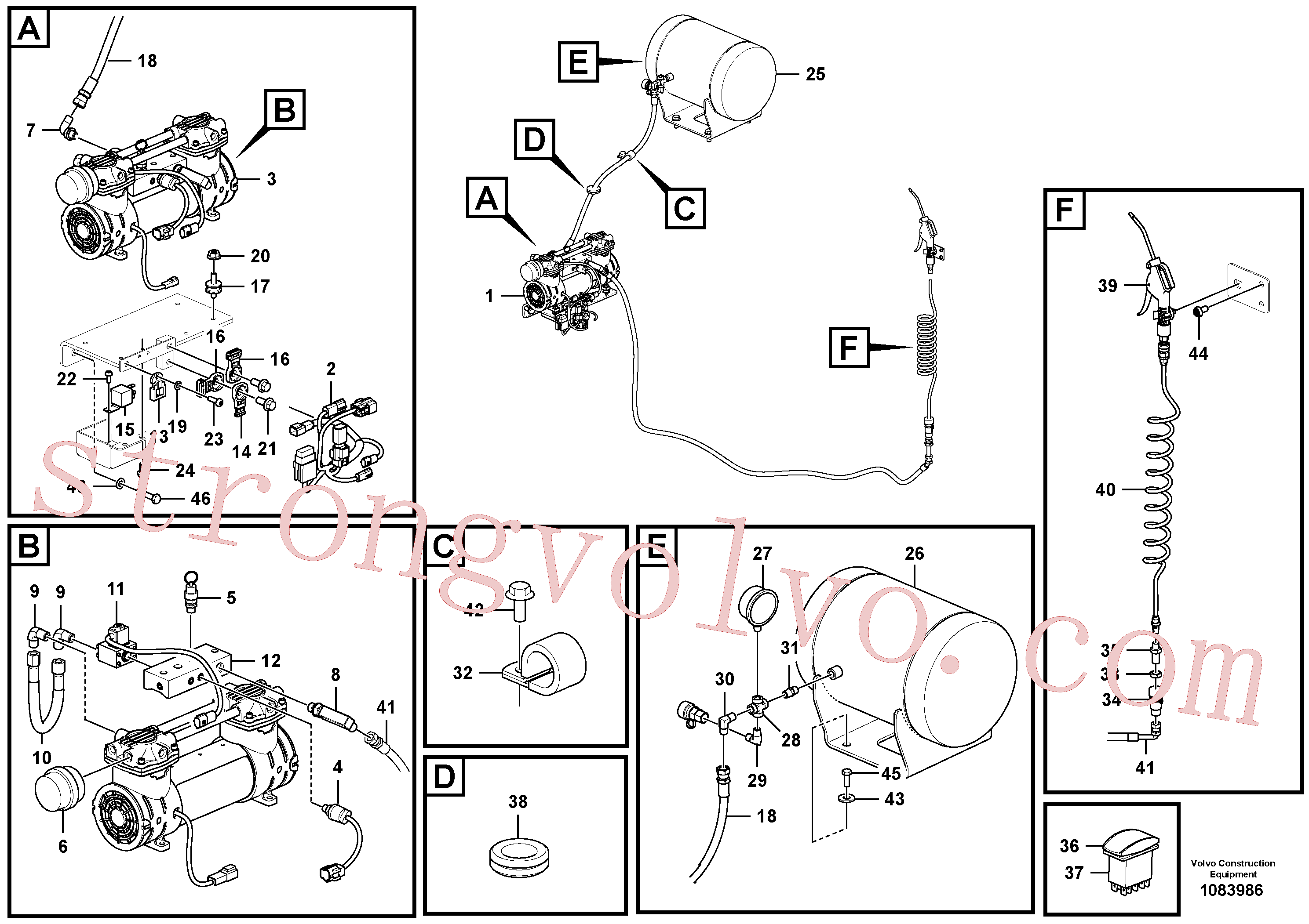 VOE993195 Volvo(1083986 Montagem)
