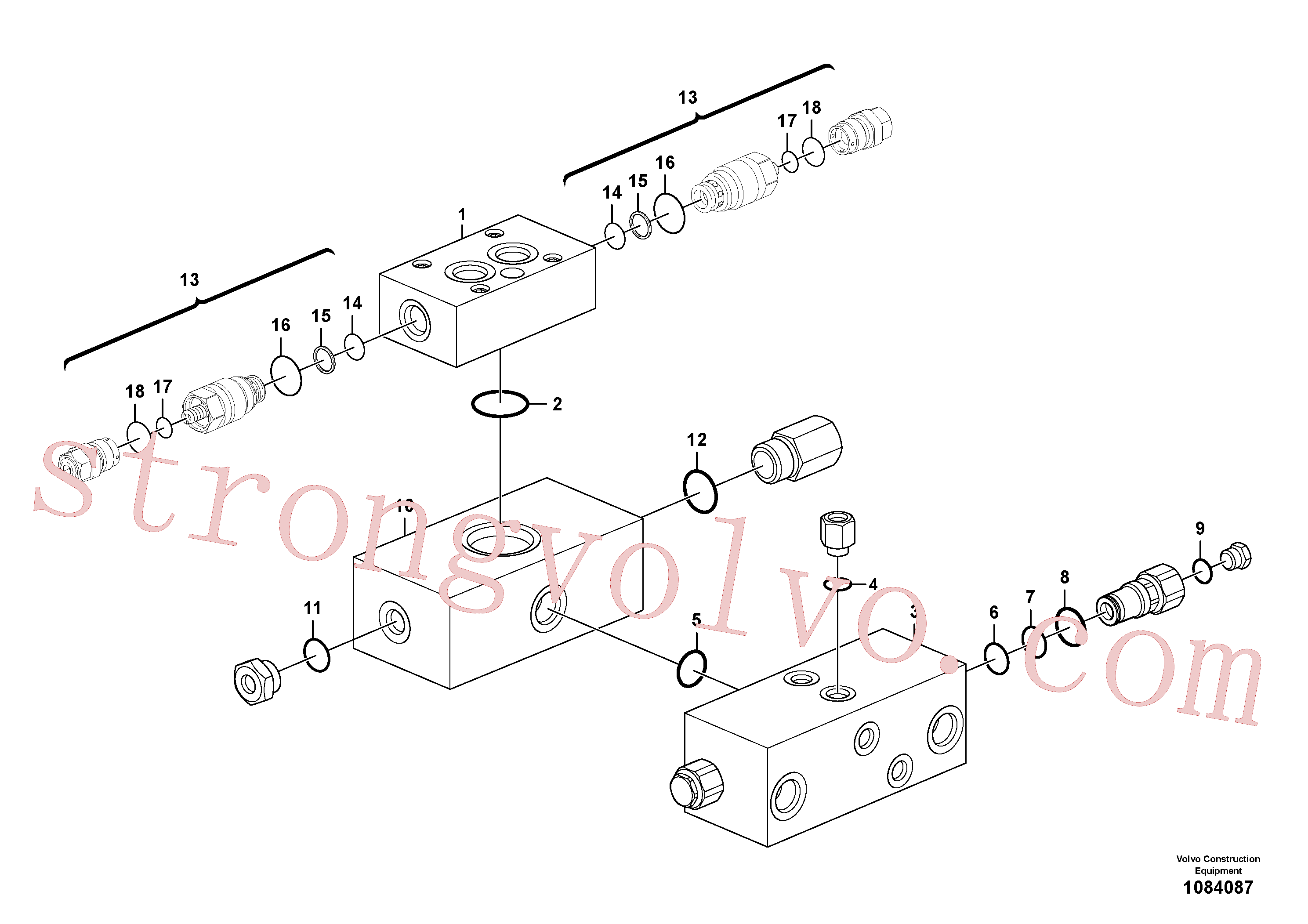 VOE14591818 Volvo(1084087 Montagem)