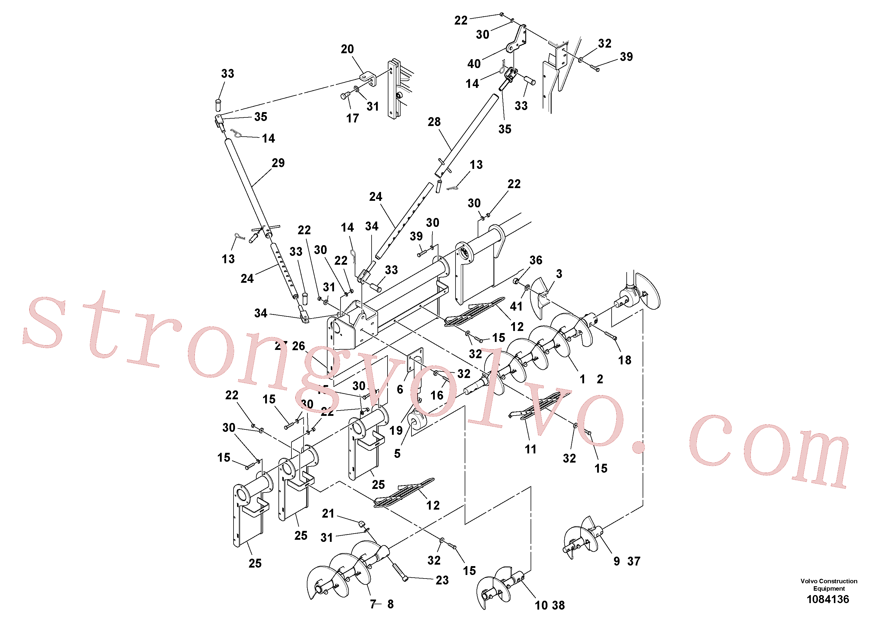 China Made RM13405824 Shaft Assy: Rig Volvo Acessórios para escavadeira