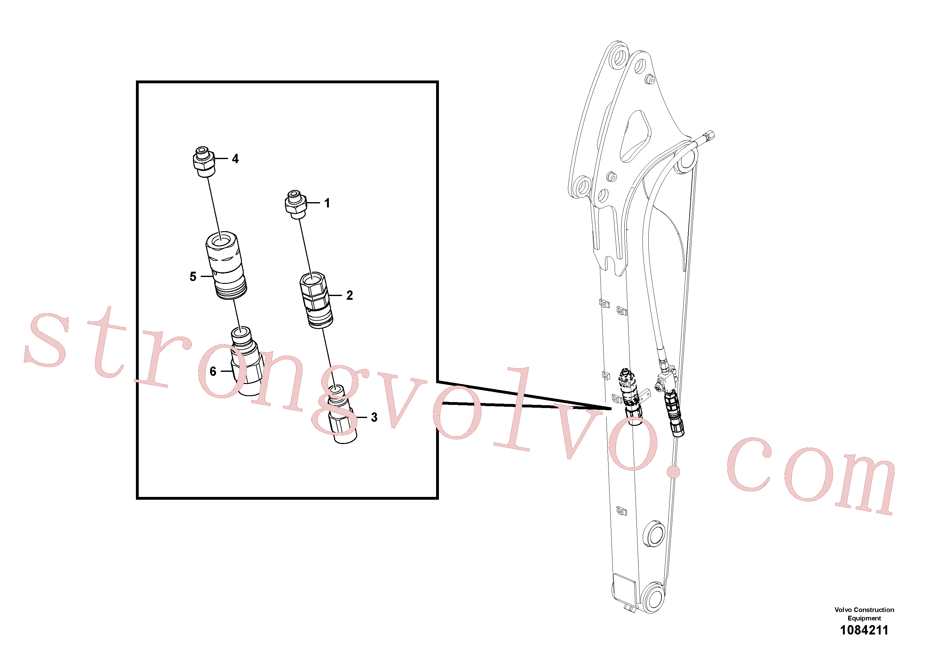 VOE15613795 Volvo(1084211 Montagem)