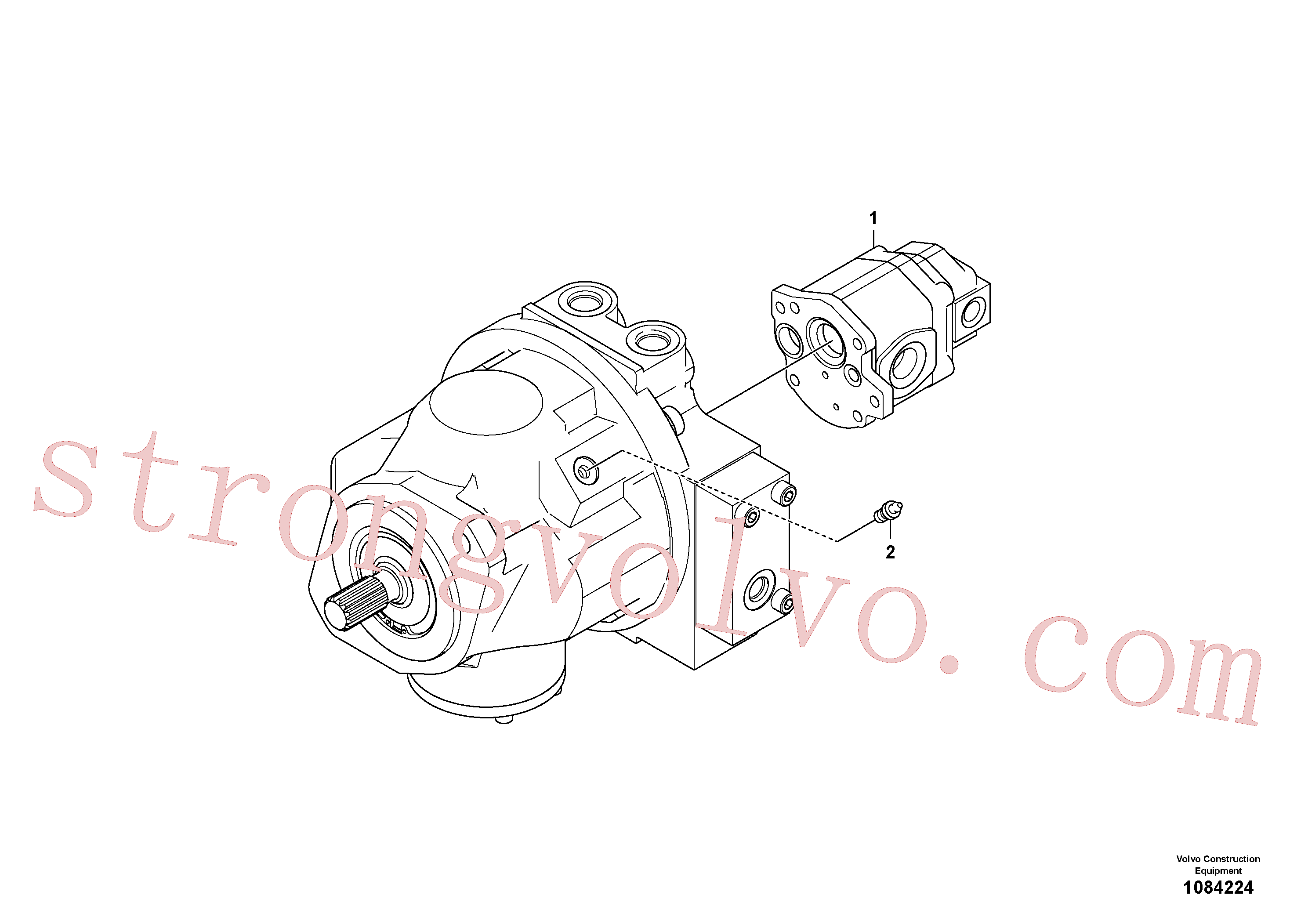 SA8230-03400 Volvo Bomba hidráulica(1084224 Montagem)