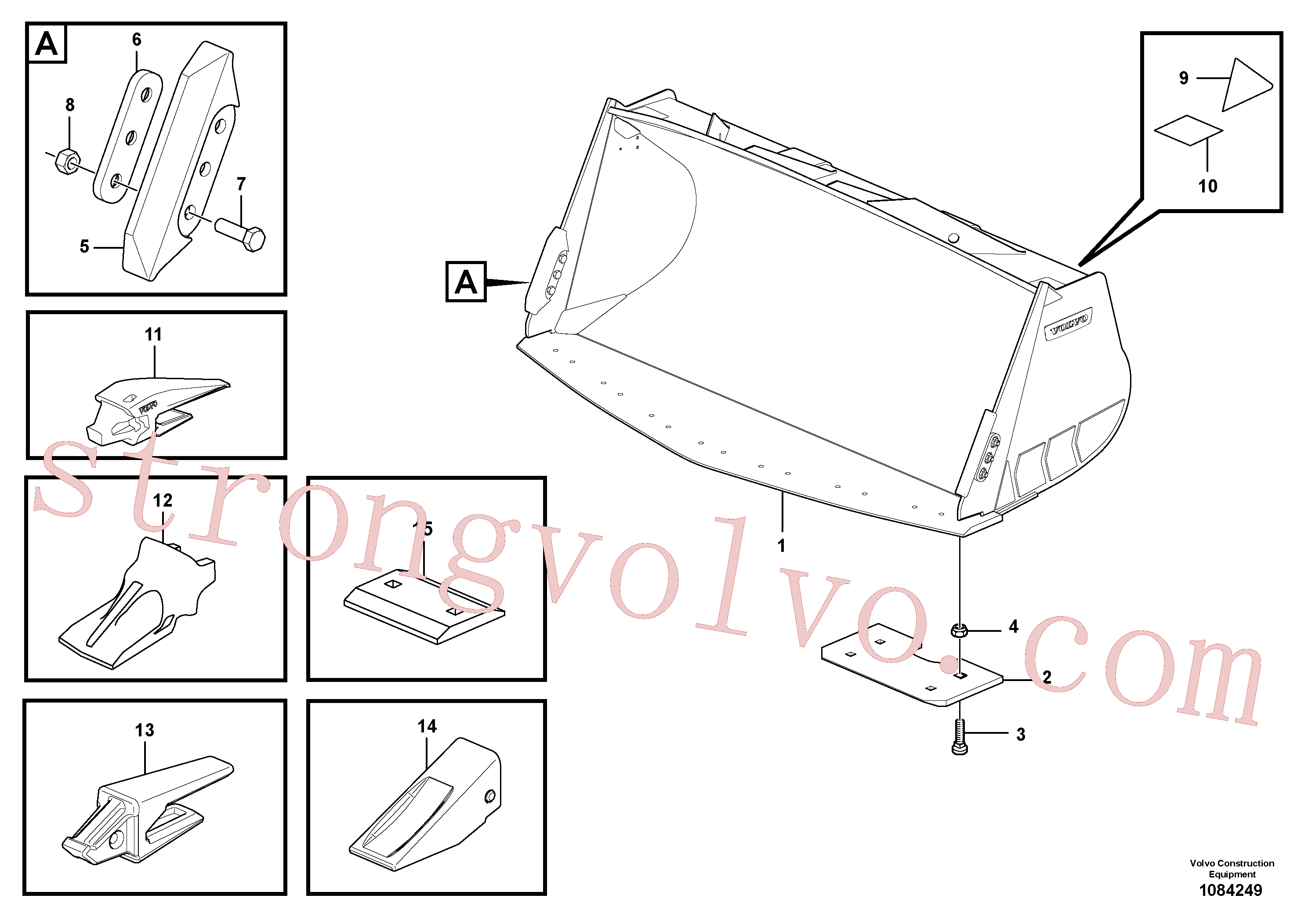 VOE14538012 Volvo(1084249 Montagem)