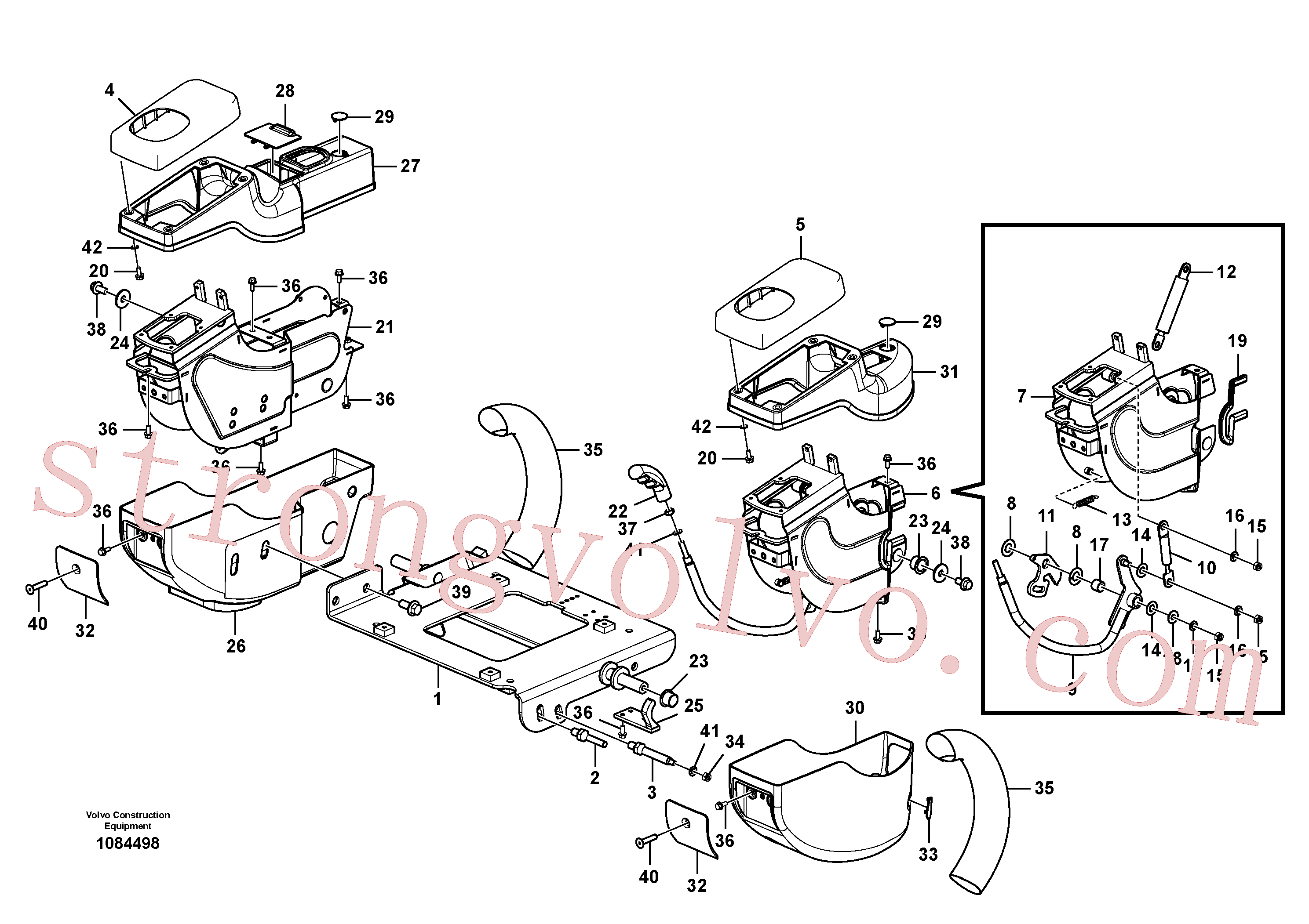 VOE14523097 Volvo Painel de instrumentos, painel de comando(1084498 Montagem)
