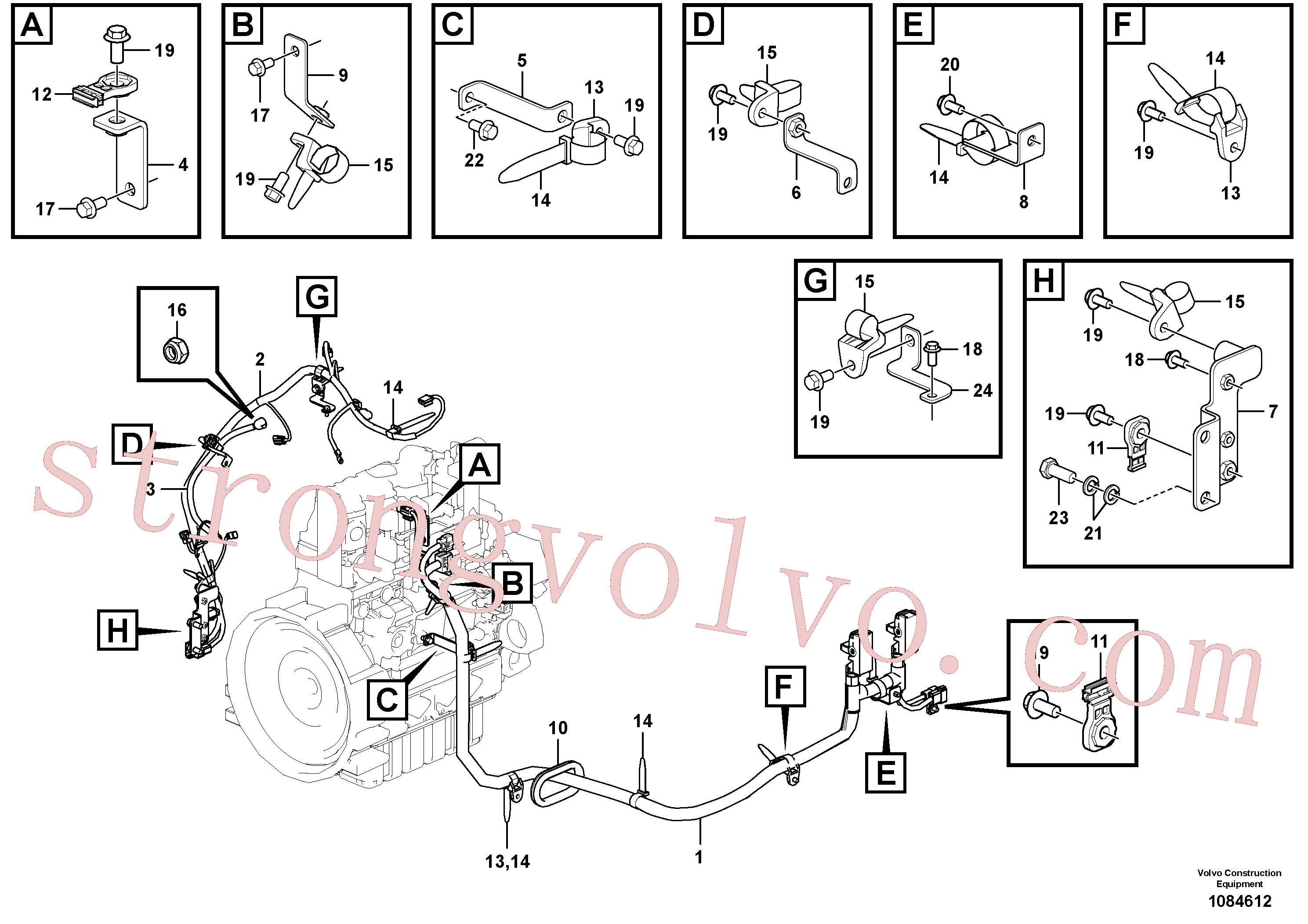 VOE14617937 Volvo(1084612 Montagem)