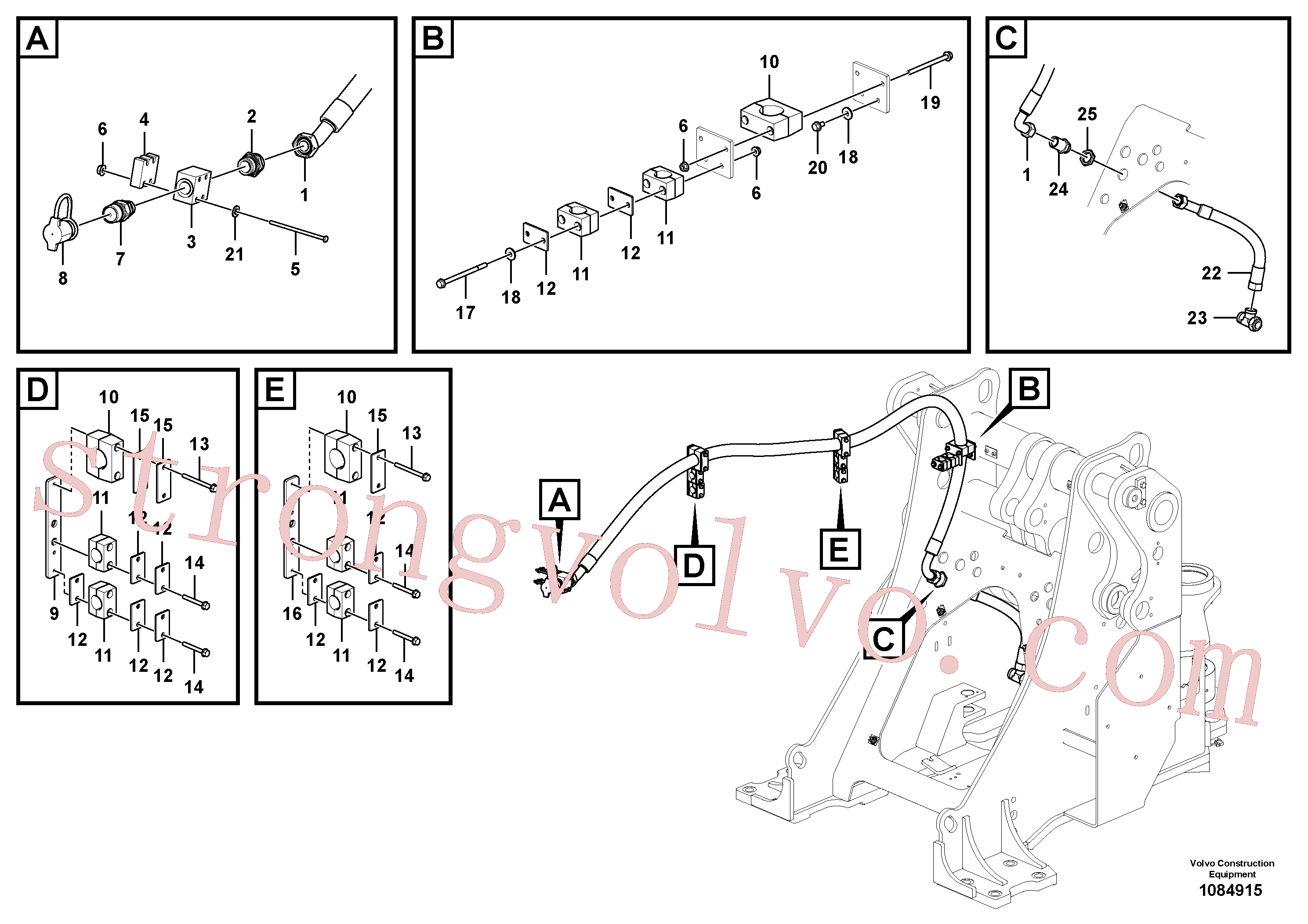 VOE969982 Volvo(1084915 Montagem)