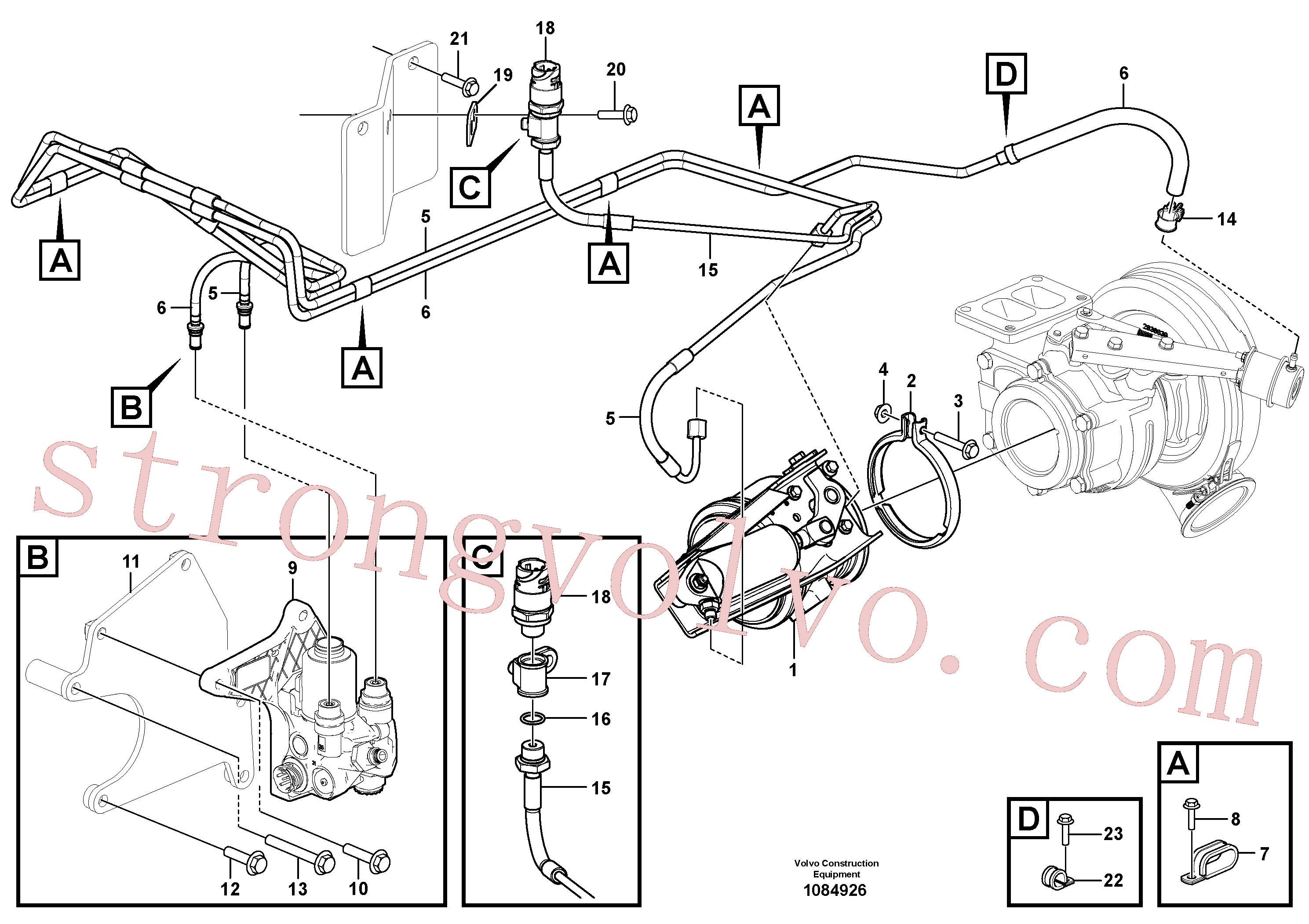 VOE984753 Volvo Retardador(1084926 Montagem)