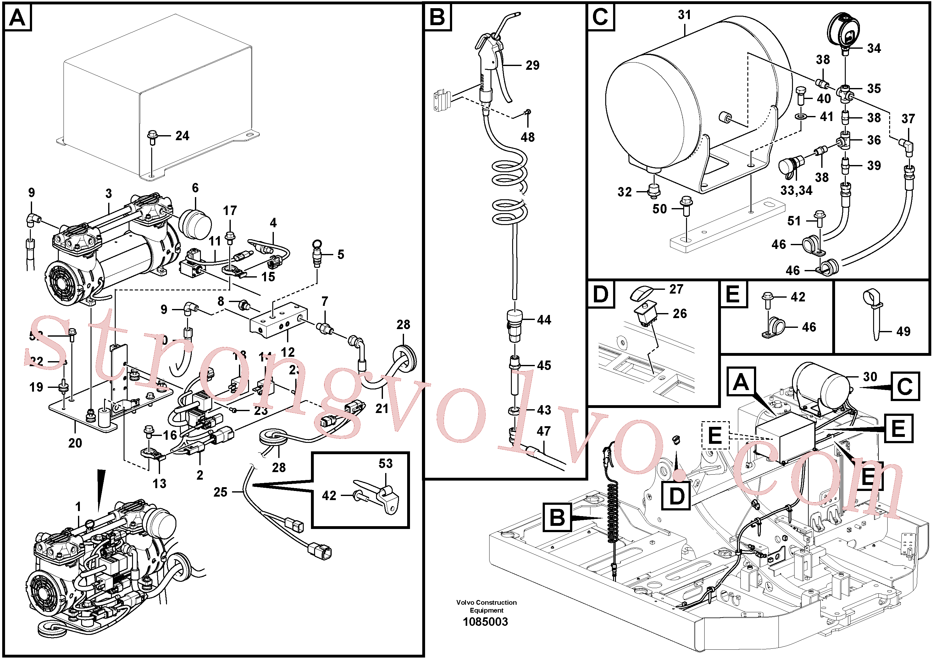 VOE14702370 Volvo(1085003 Montagem)