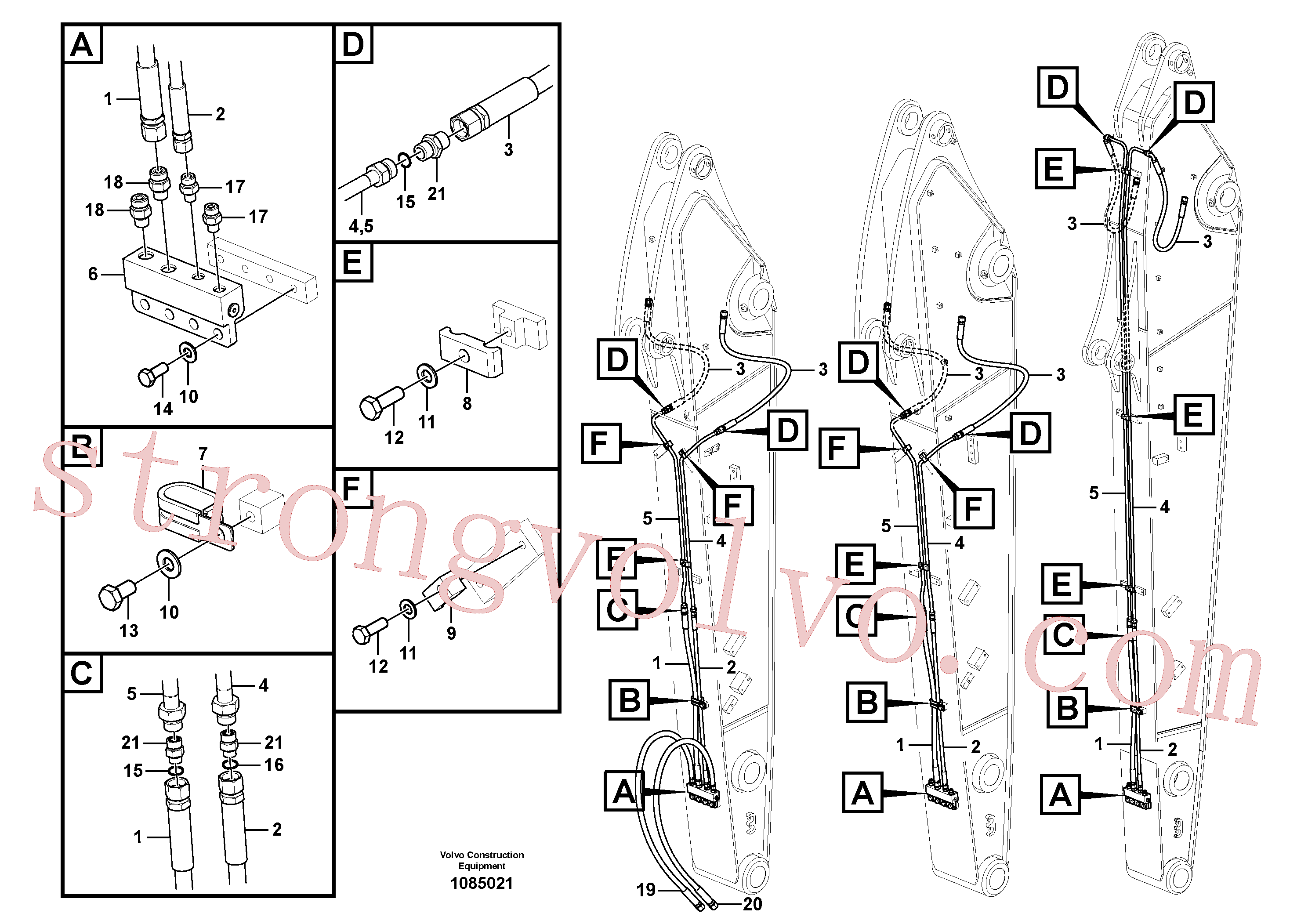 Volvo Montagem VOE14881581 Eternity/2 Acessórios