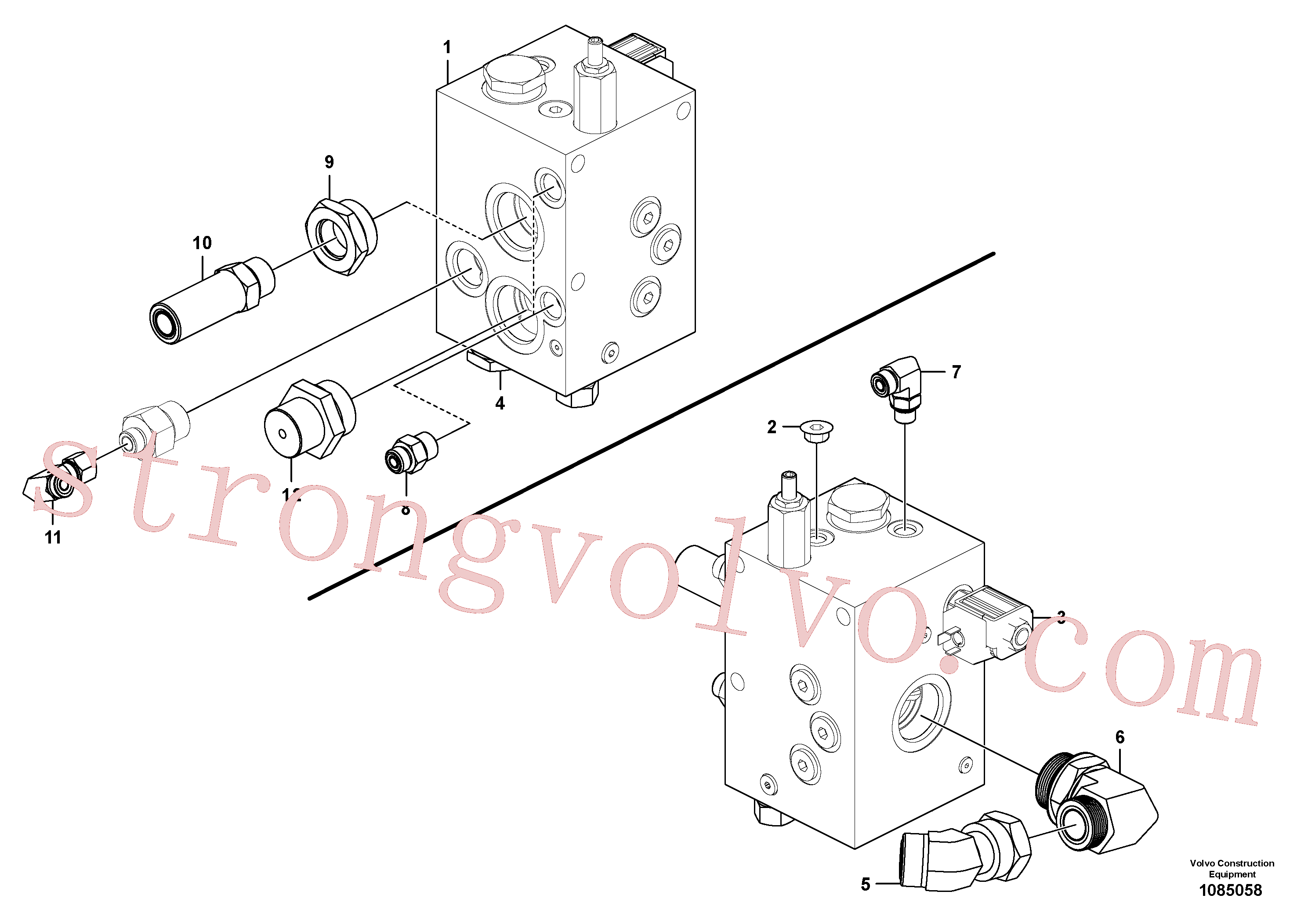 VOE15013286 Volvo(1085058 Montagem)