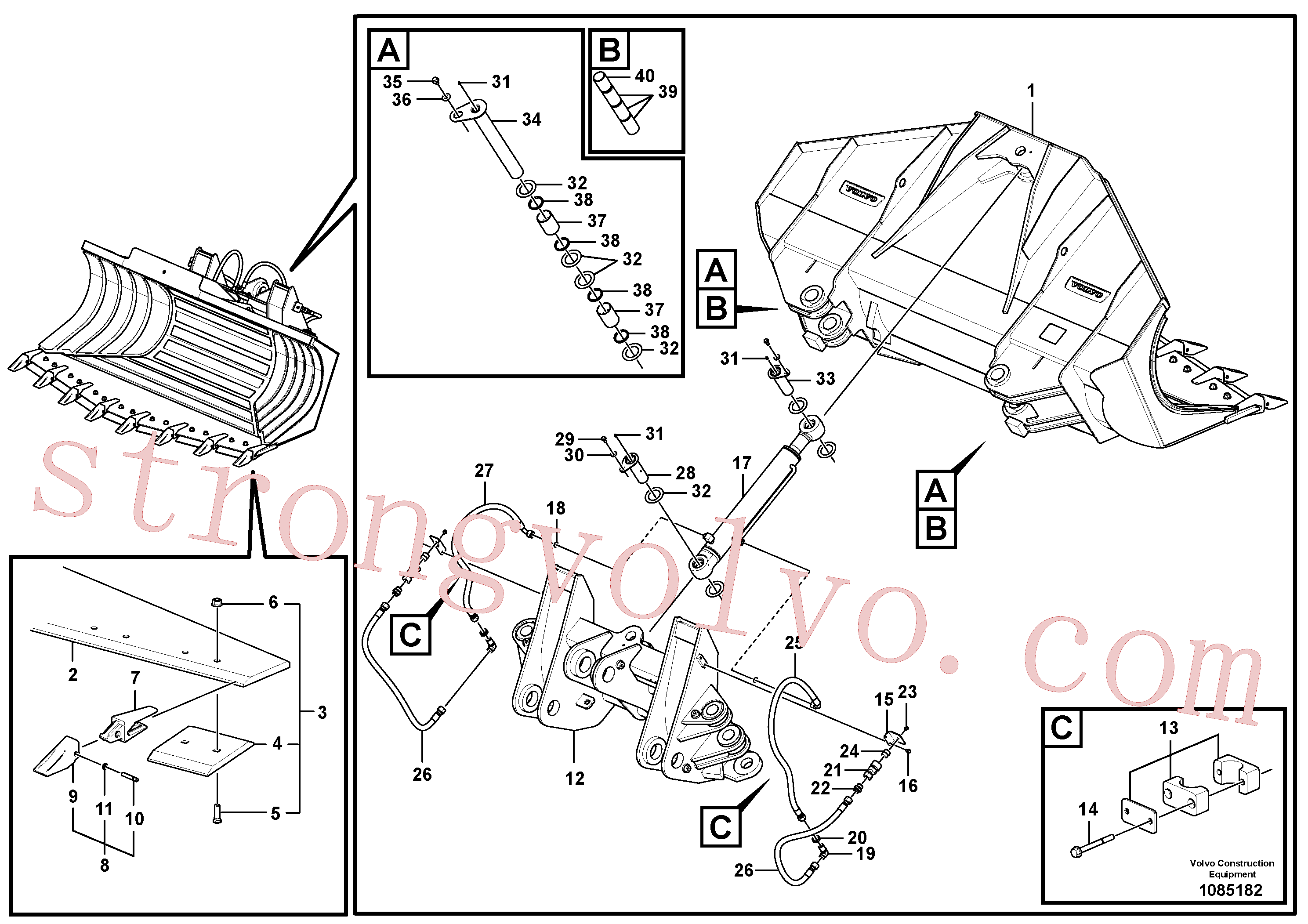 VOE984453 Volvo(1085182 Montagem)