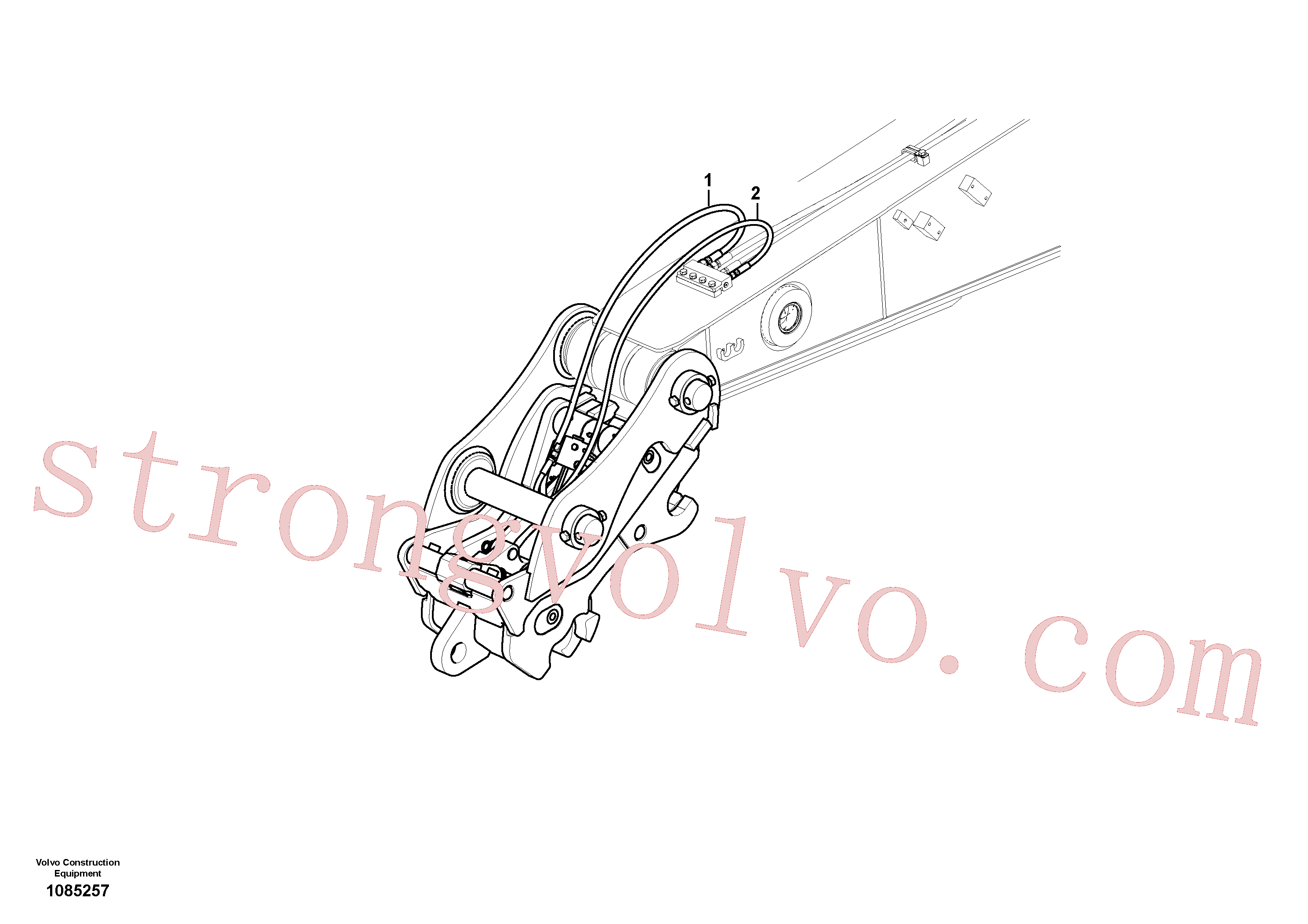 Volvo Montagem VOE14679023 Mangueira Acessórios