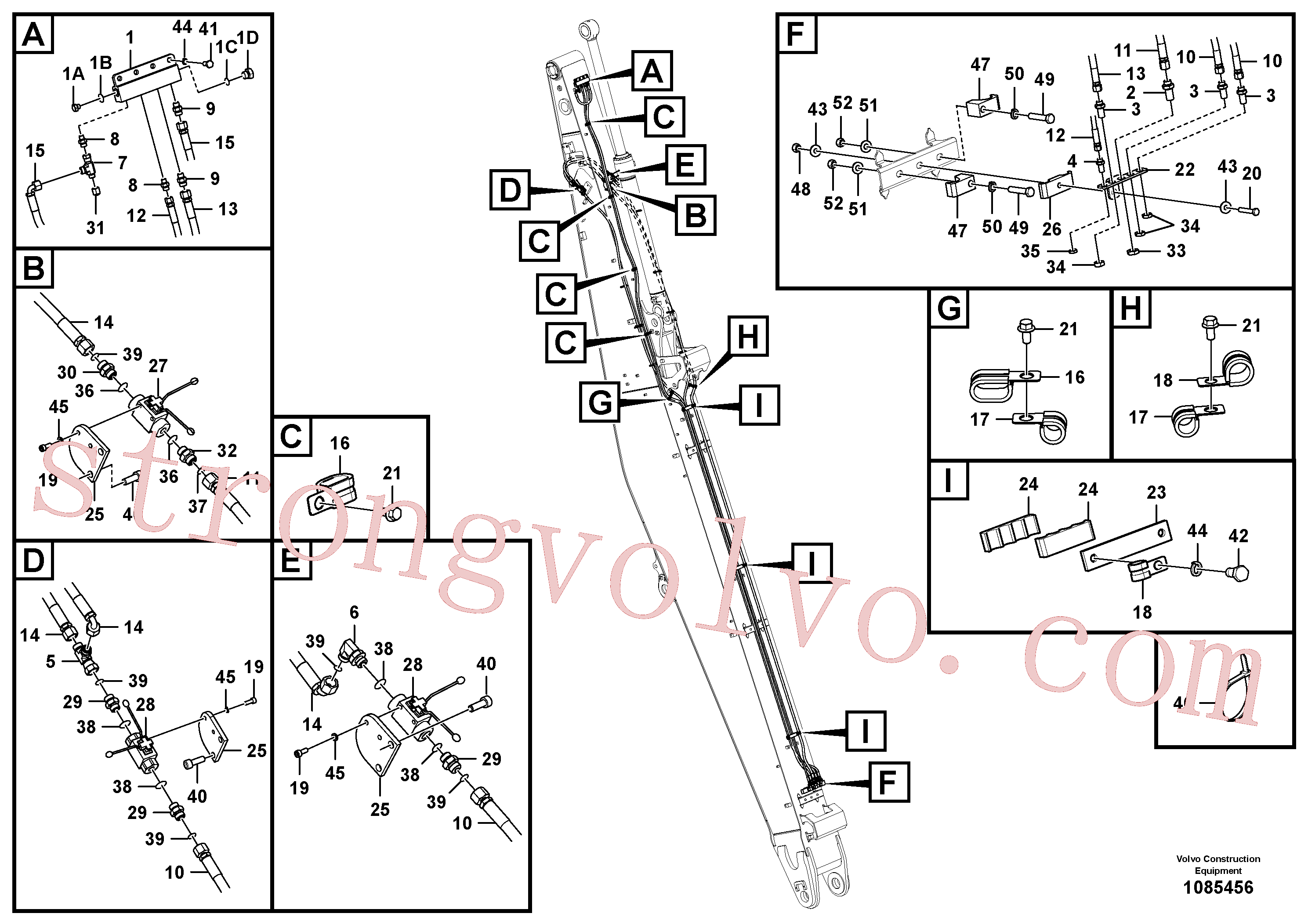 SA1074-09321 Volvo(1085456 Montagem)