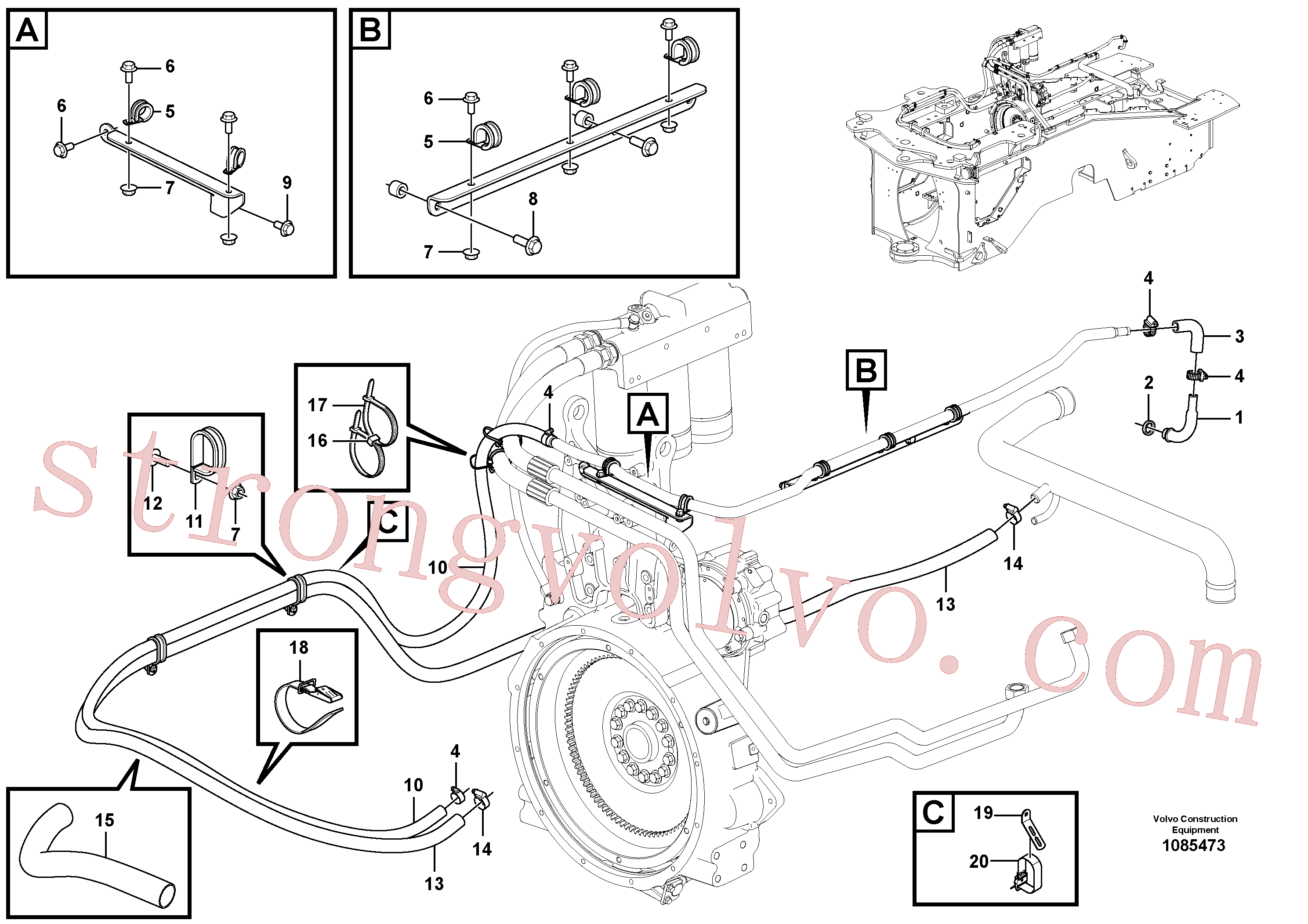 VOE993961 Volvo(1085473 Montagem)