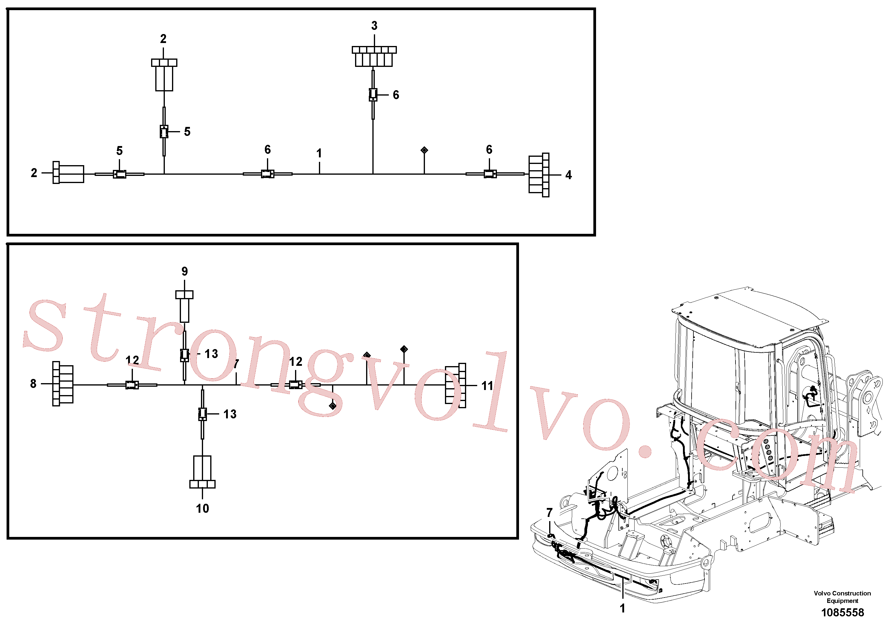 PJ5090107 Volvo(1085558 Montagem)