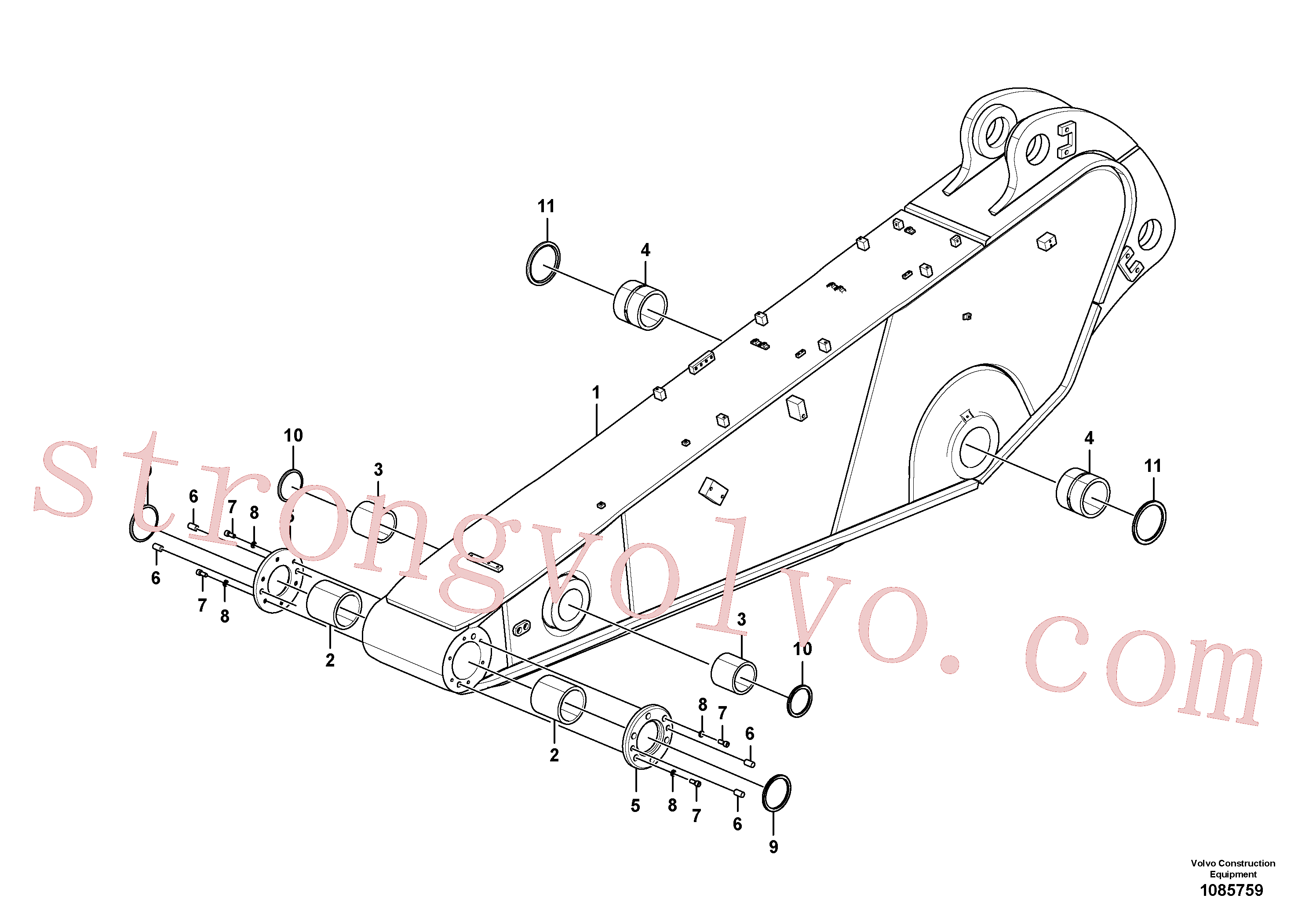 VOE14541571 Volvo(1085759 Montagem)