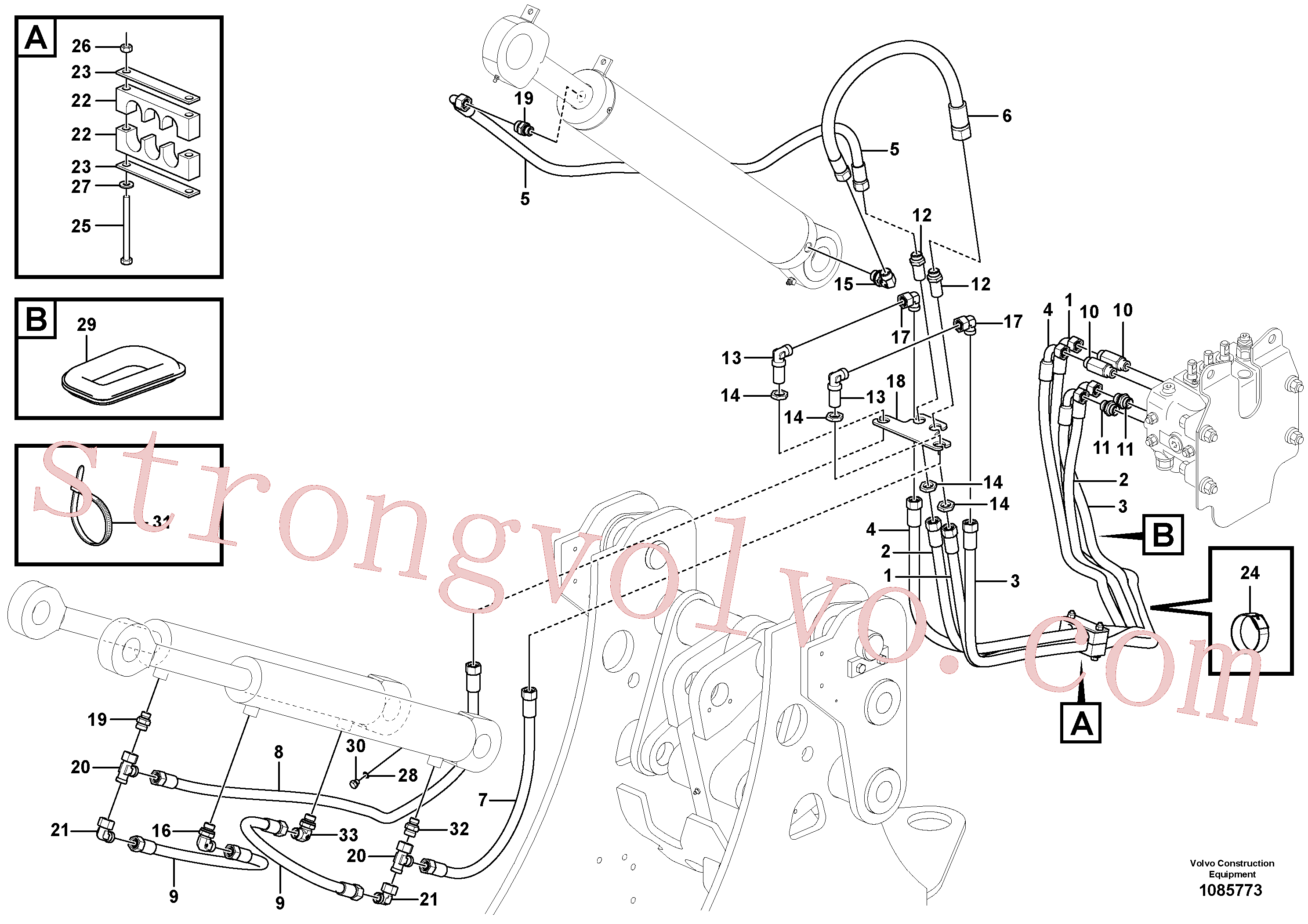 ZM7091534 Volvo(1085773 Montagem)