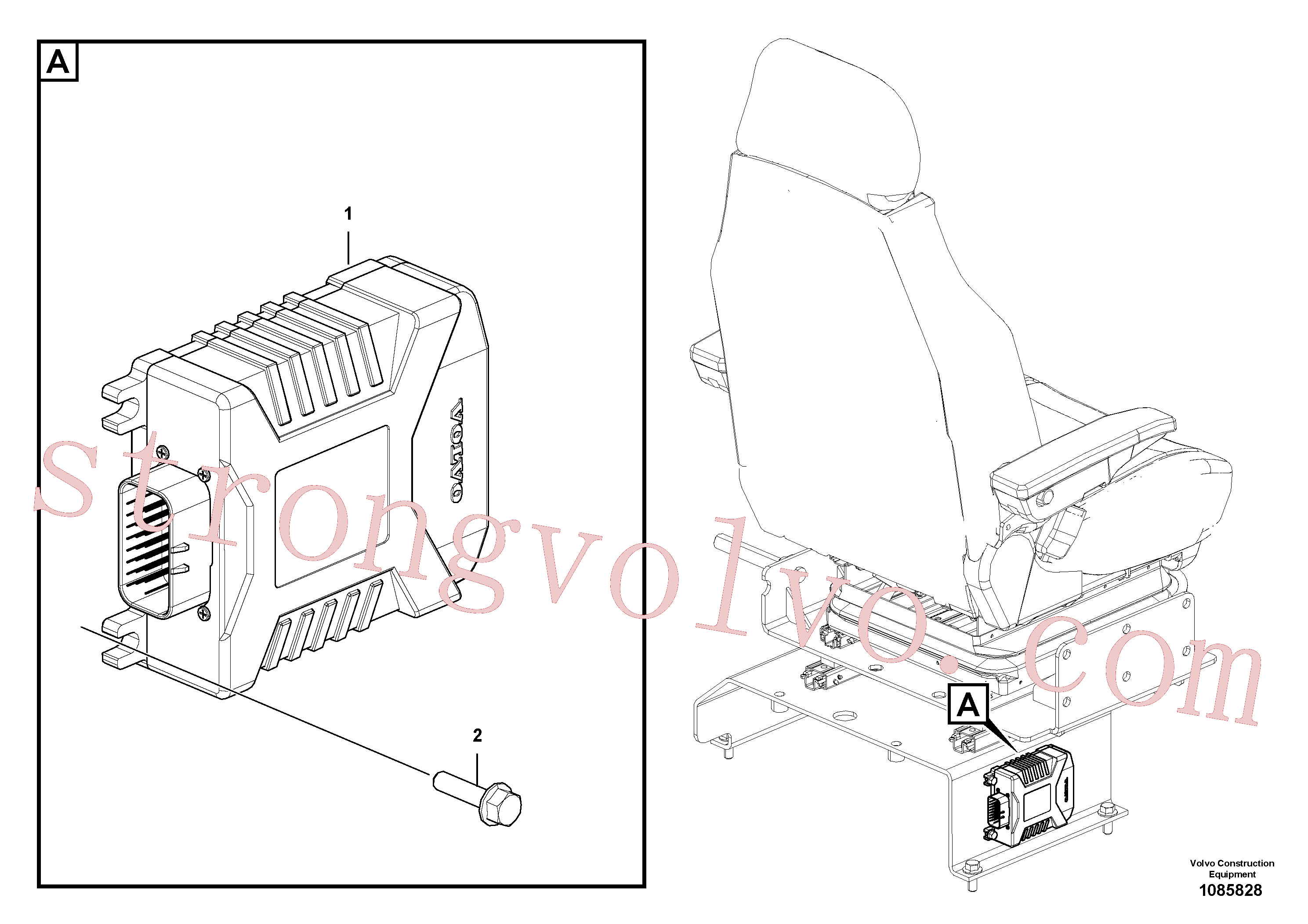 Volvo Montagem VOE60113071 Parafuso flangeado Acessórios